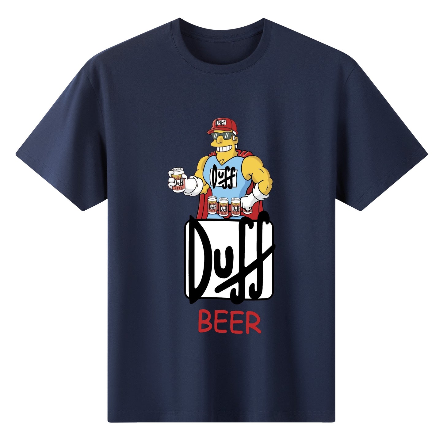 T-Shirt Duffman illustration DrinkandArt