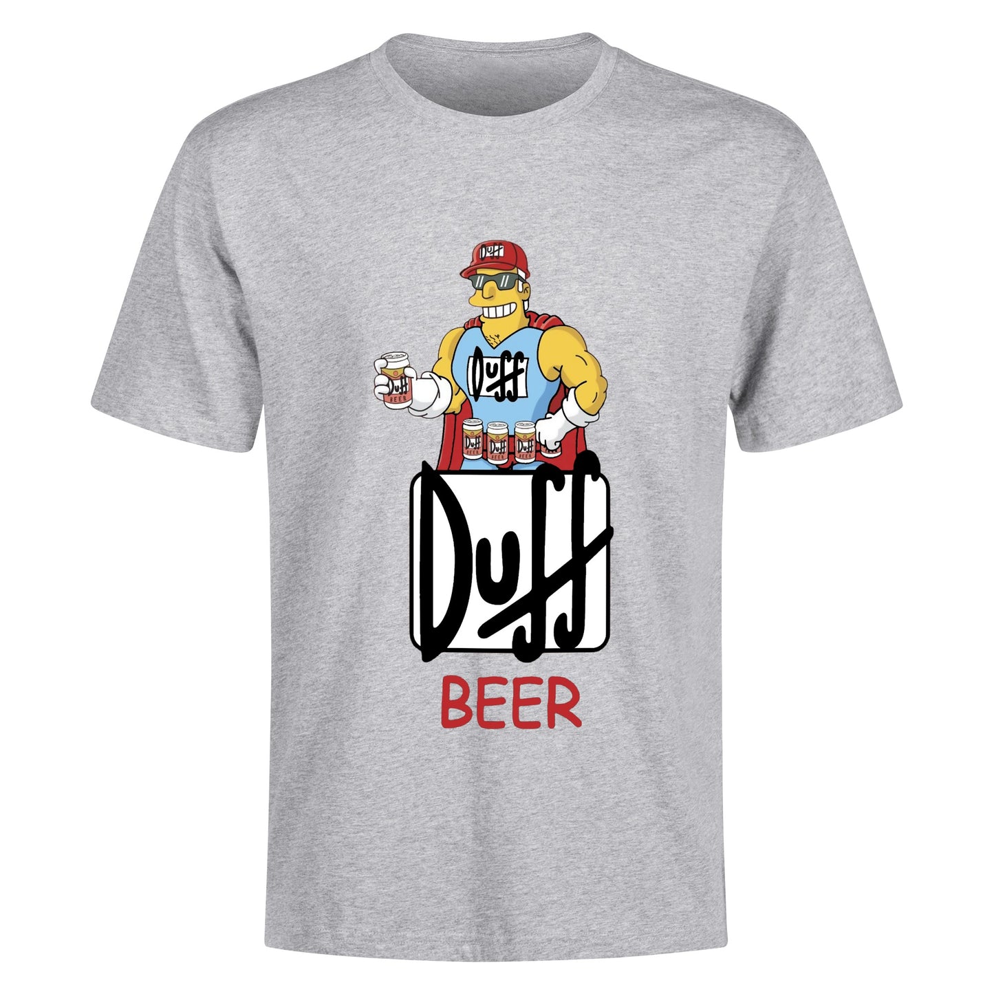 T-Shirt Duffman illustration DrinkandArt