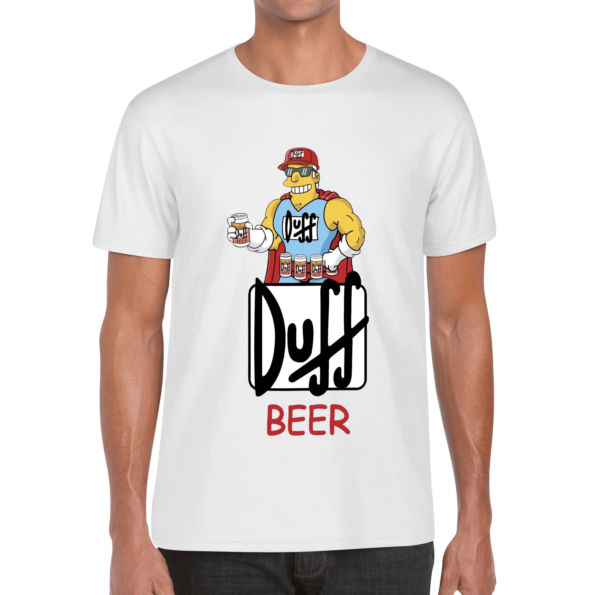 T-Shirt Duffman illustration DrinkandArt