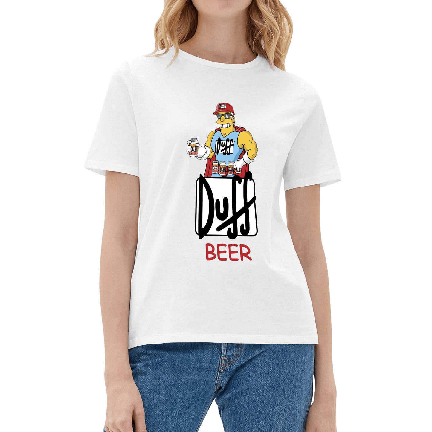 T-Shirt Duffman illustration DrinkandArt