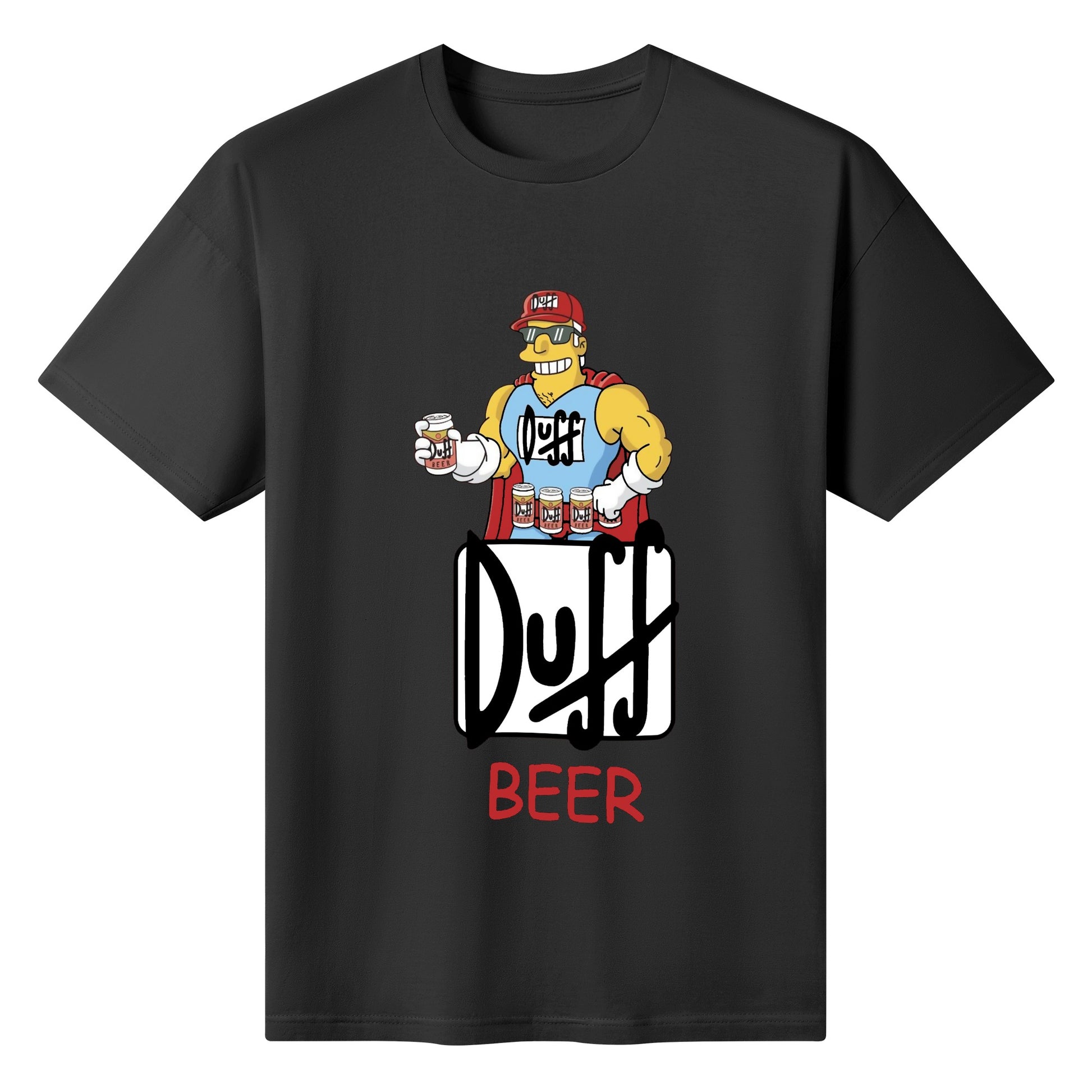 T-Shirt Duffman illustration DrinkandArt