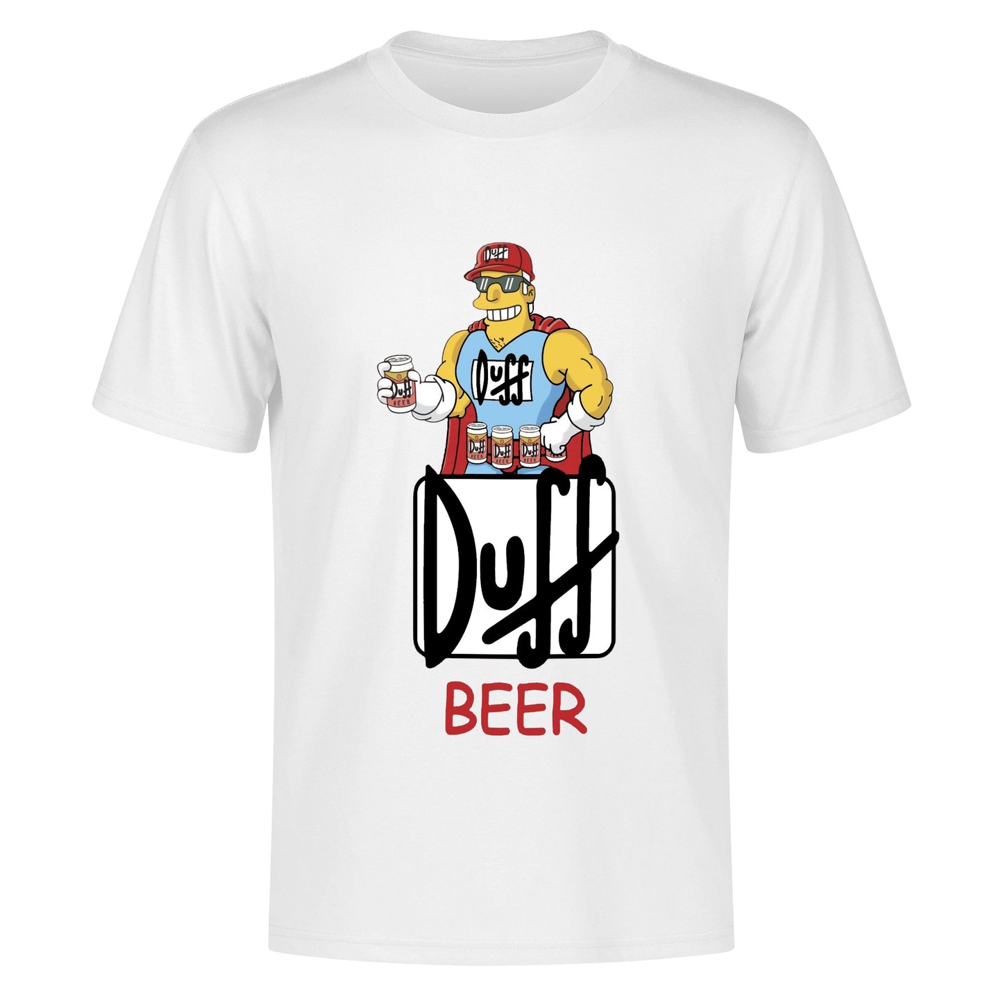 T-Shirt Duffman illustration DrinkandArt