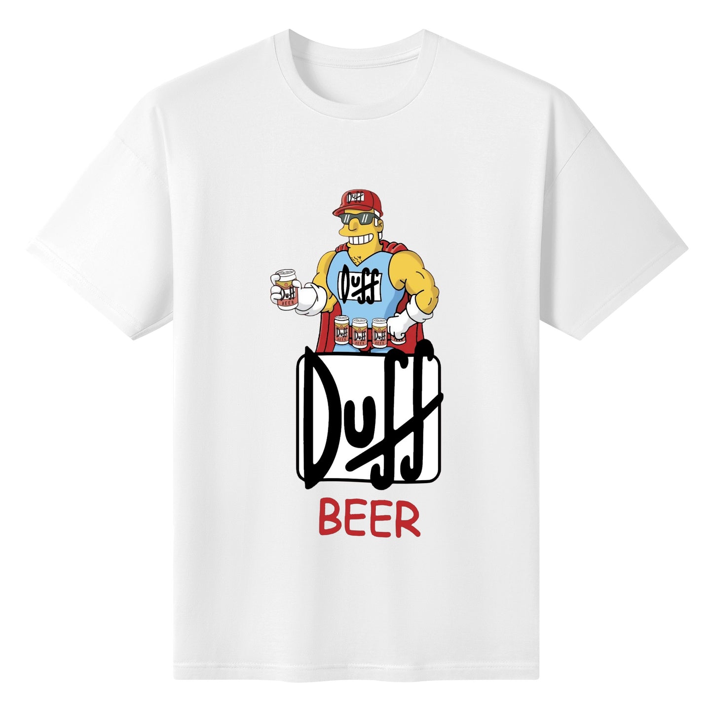 T-Shirt Duffman illustration DrinkandArt