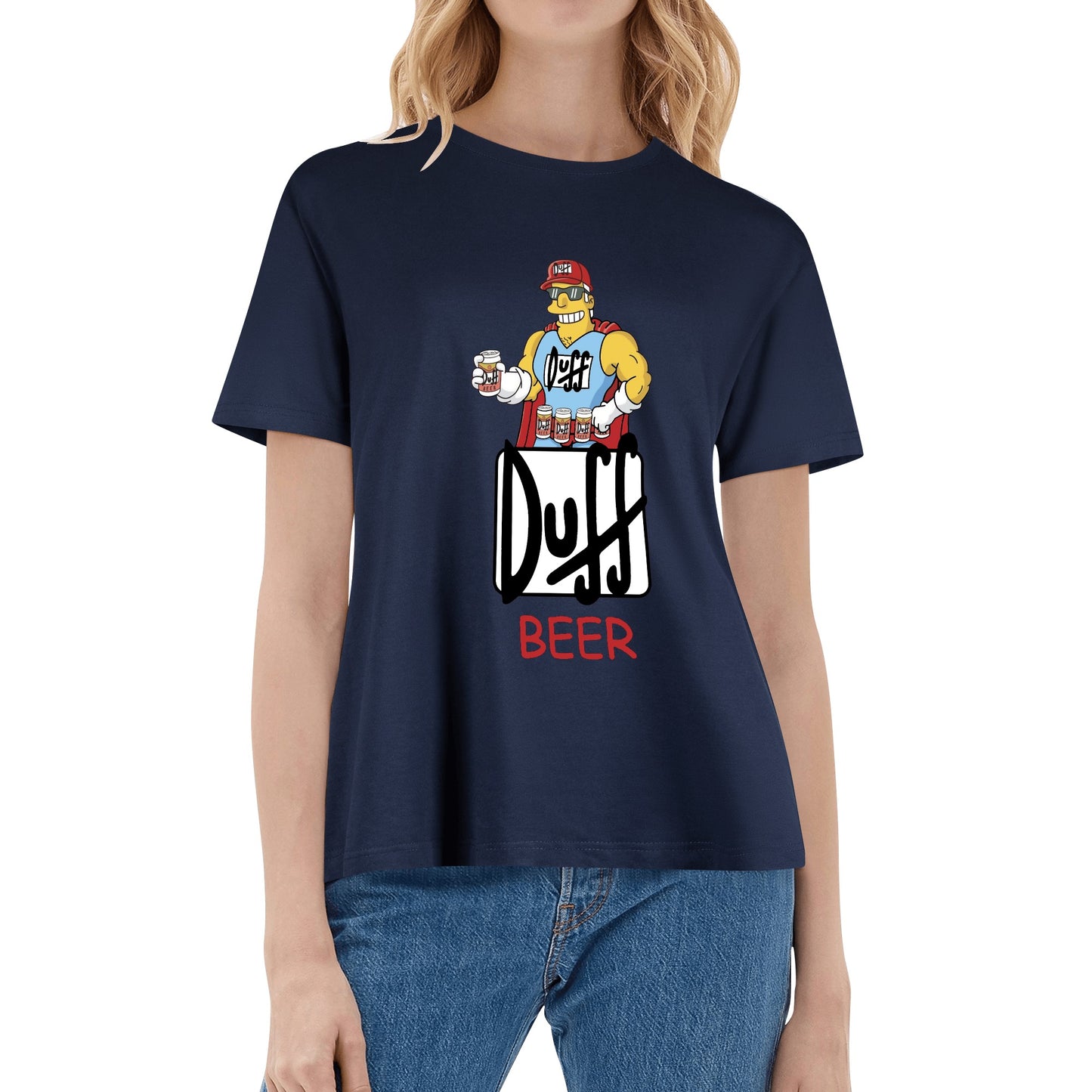 T-Shirt Duffman illustration DrinkandArt