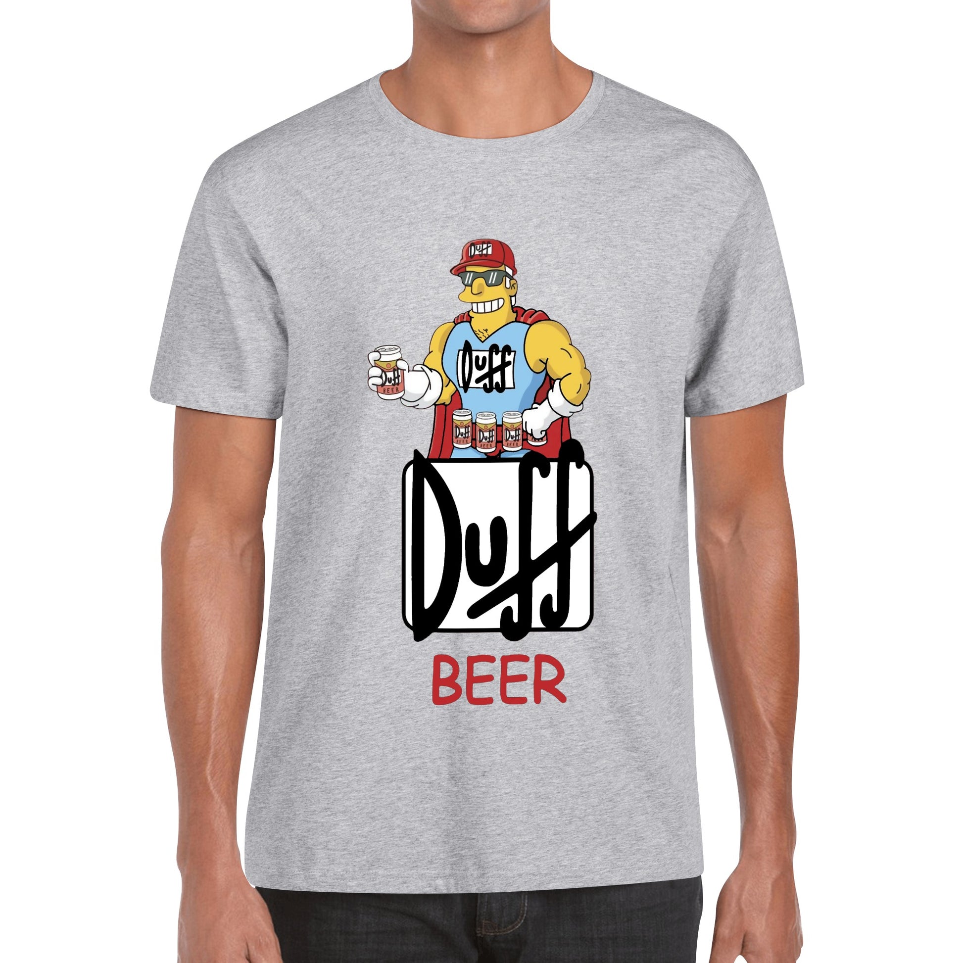 T-Shirt Duffman illustration DrinkandArt