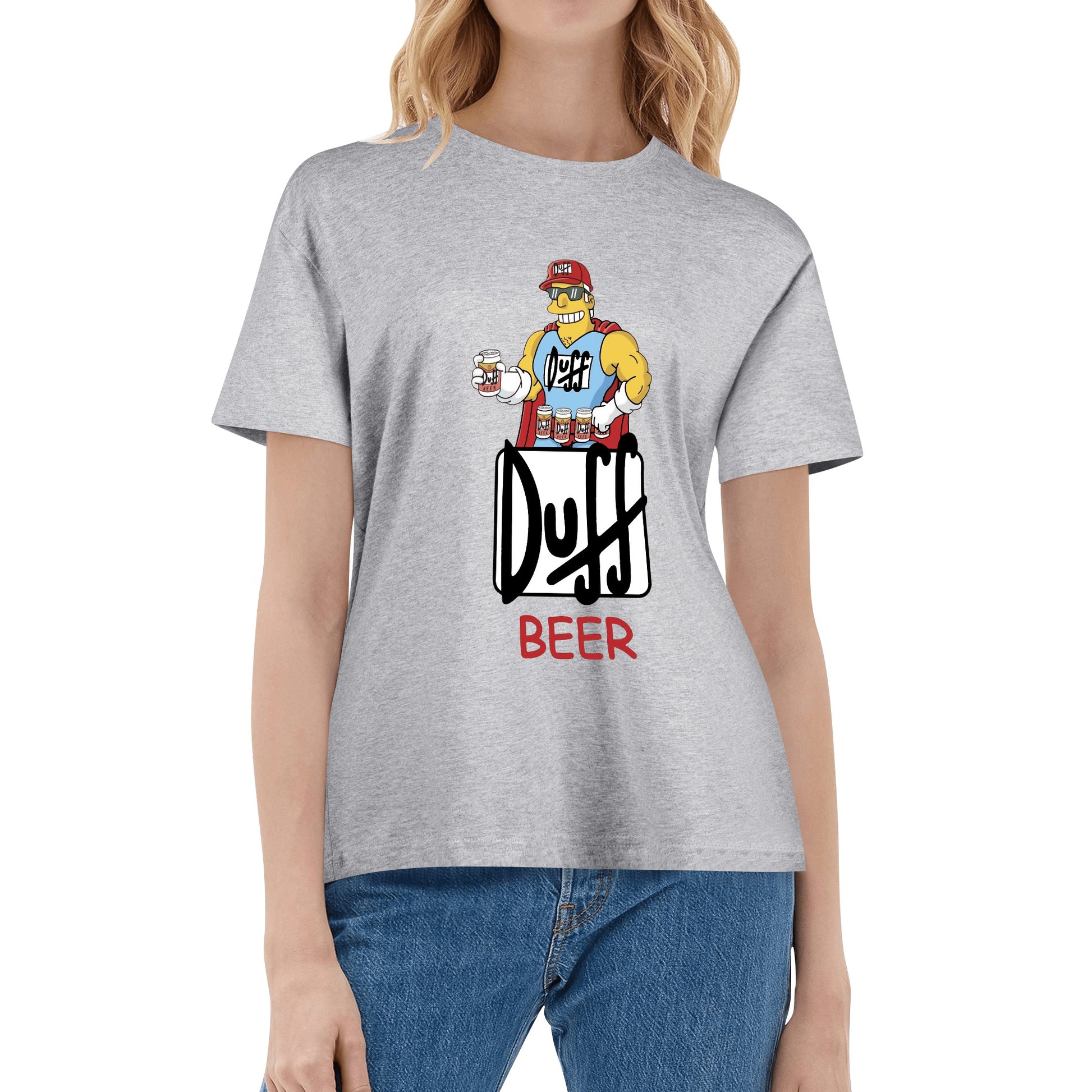 T-Shirt Duffman illustration DrinkandArt