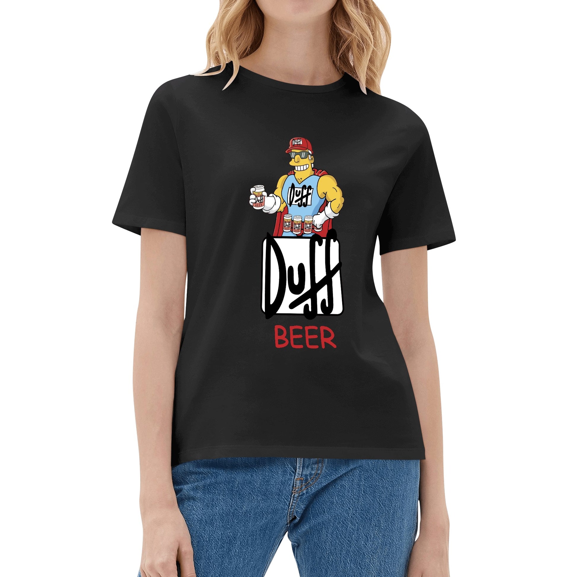 T-Shirt Duffman illustration DrinkandArt