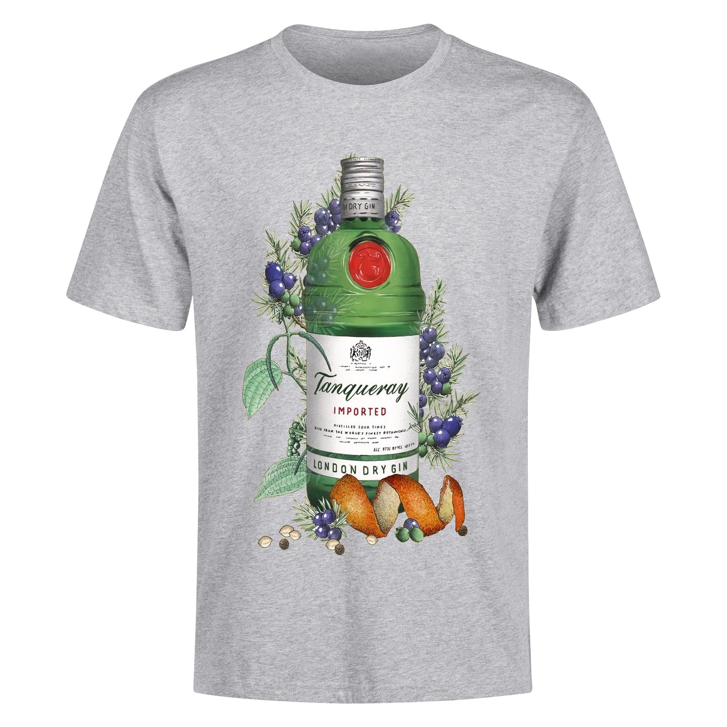 T-Shirt Gin Beefeater floral art DrinkandArt