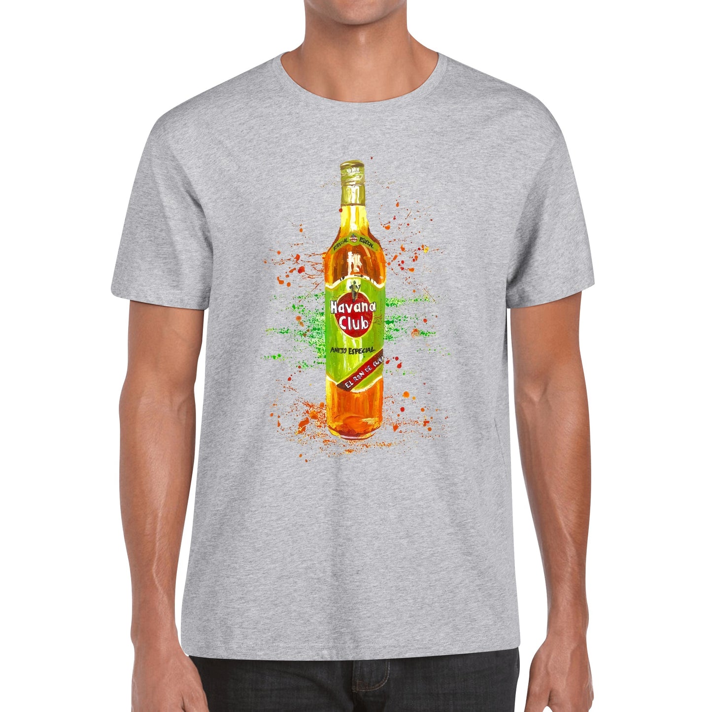 T-Shirt Havana Club watercolor DrinkandArt