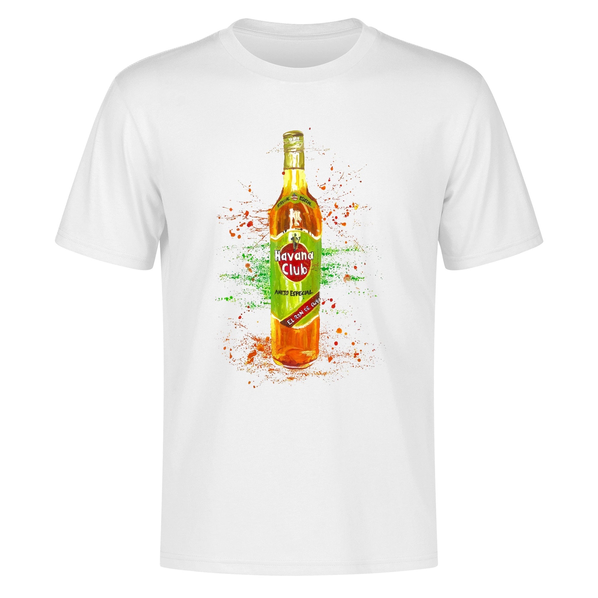 T-Shirt Havana Club watercolor DrinkandArt