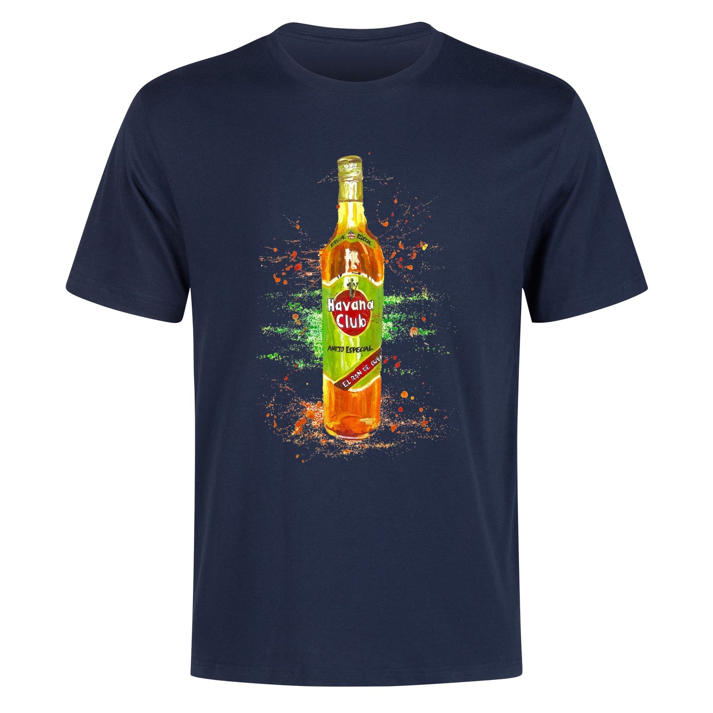 T-Shirt Havana Club watercolor DrinkandArt