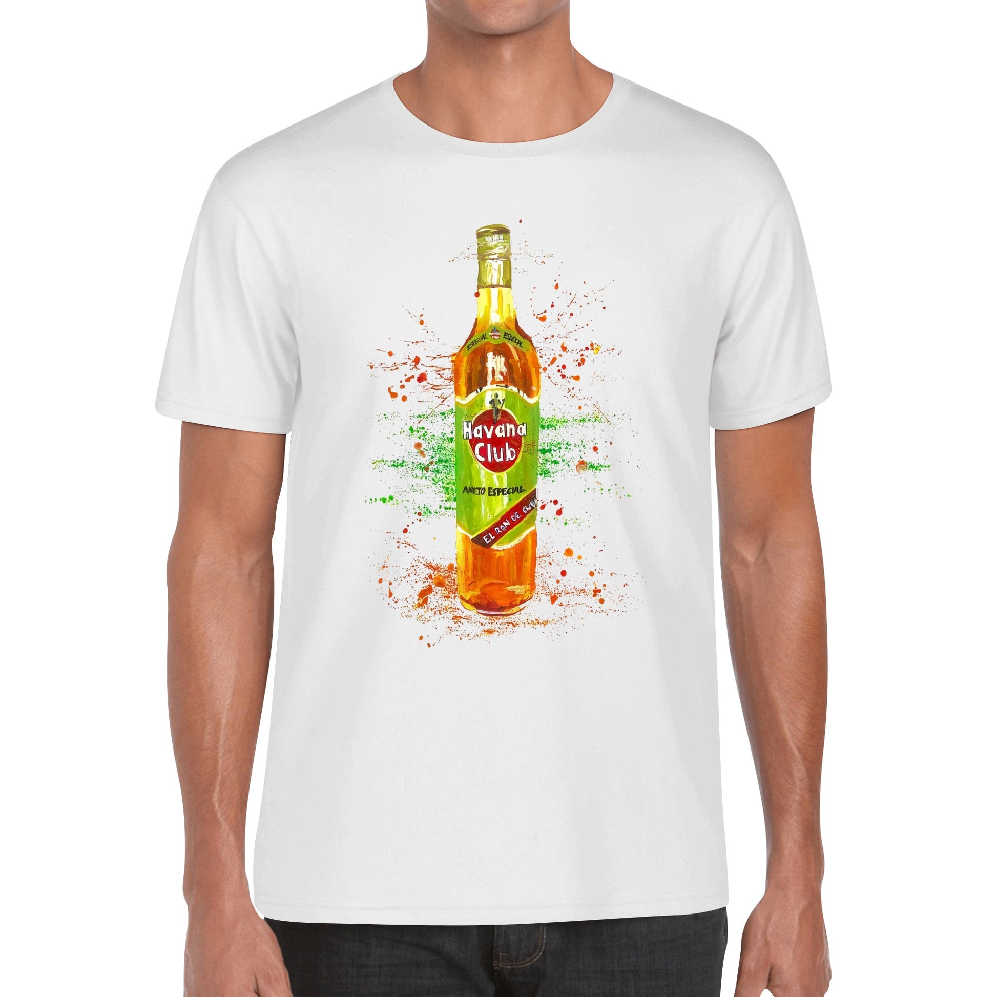 T-Shirt Havana Club watercolor DrinkandArt