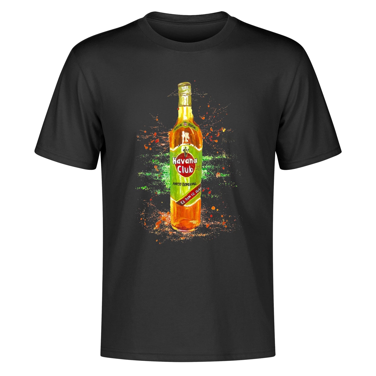 T-Shirt Havana Club watercolor DrinkandArt