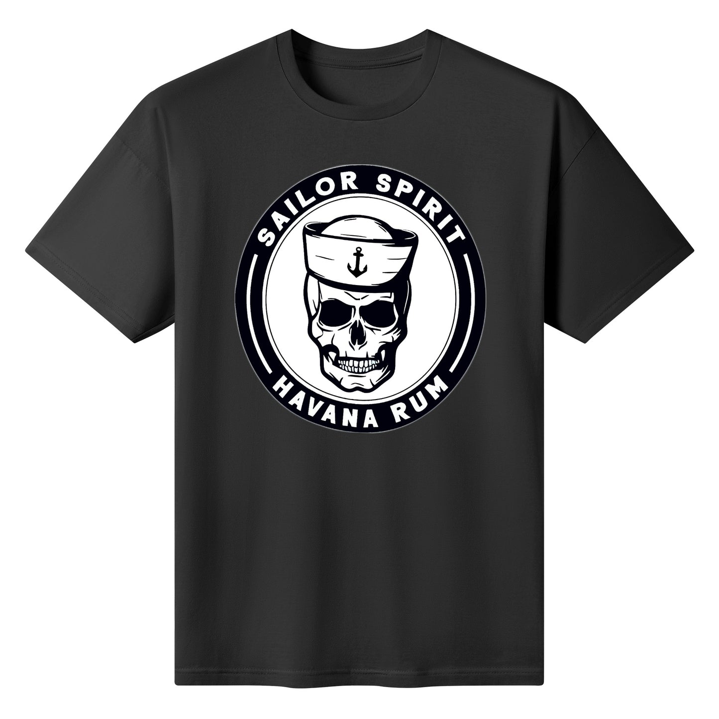 T-Shirt Havana Rum Skull logo DrinkandArt