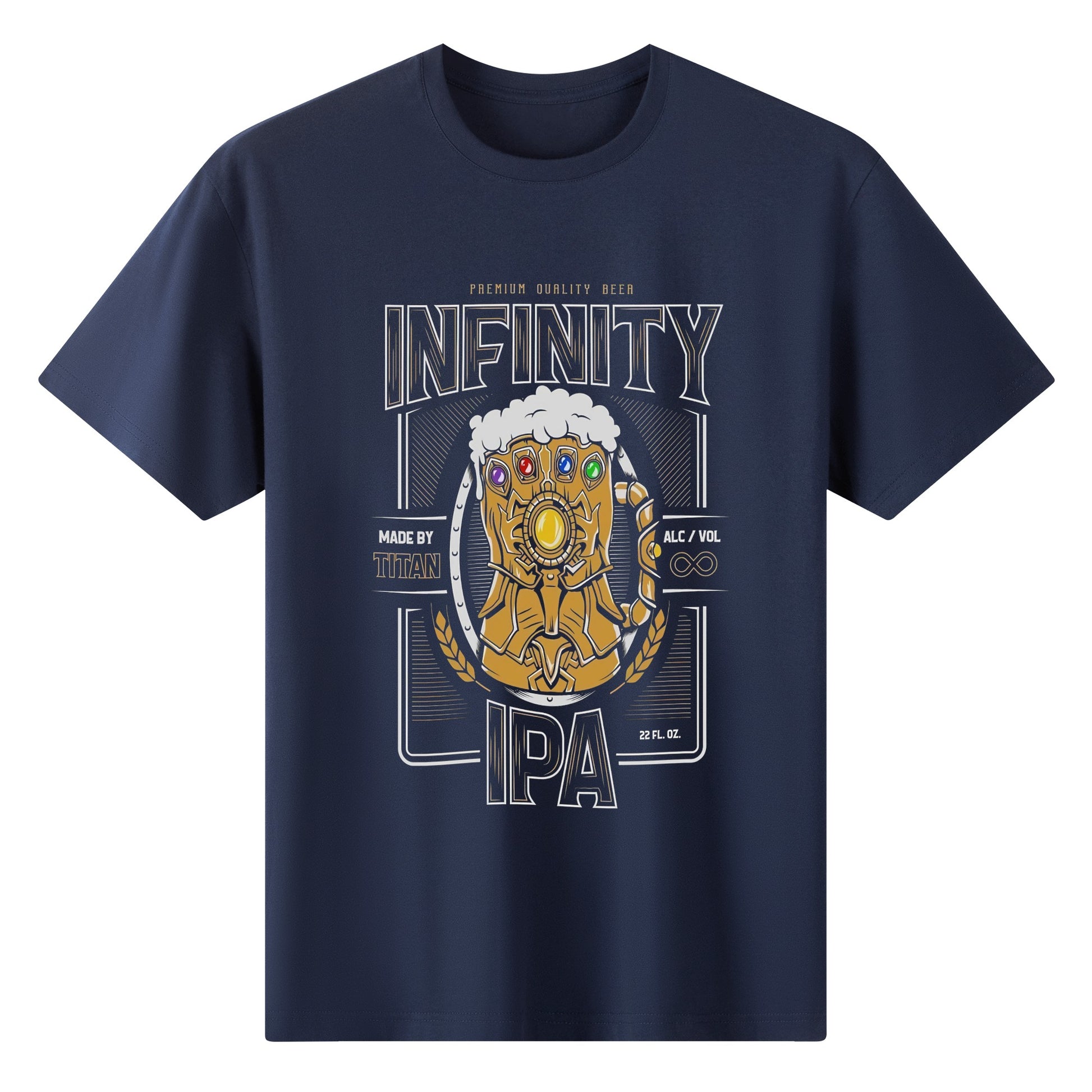 T-Shirt Infinity IPA craft beer DrinkandArt