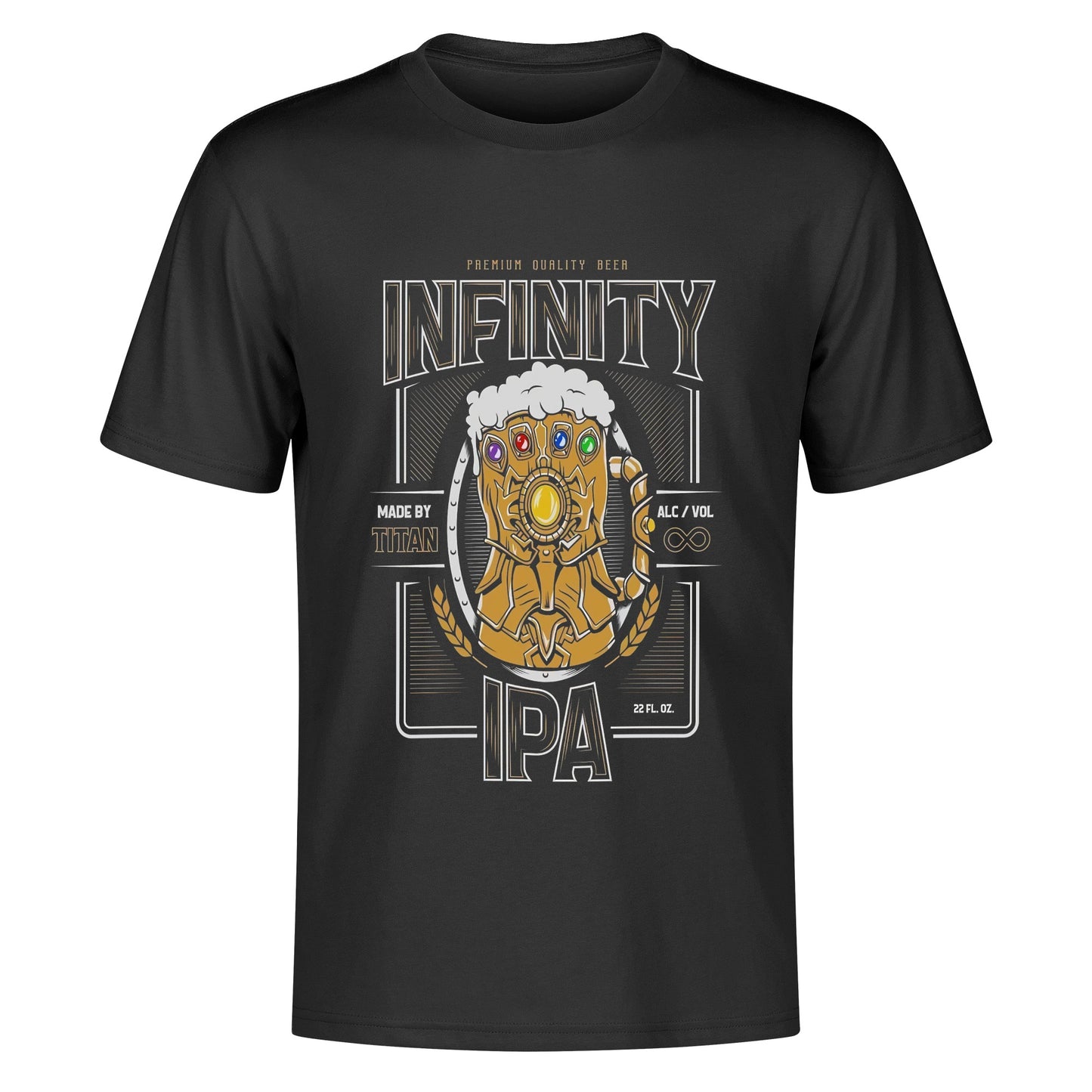 T-Shirt Infinity IPA craft beer DrinkandArt