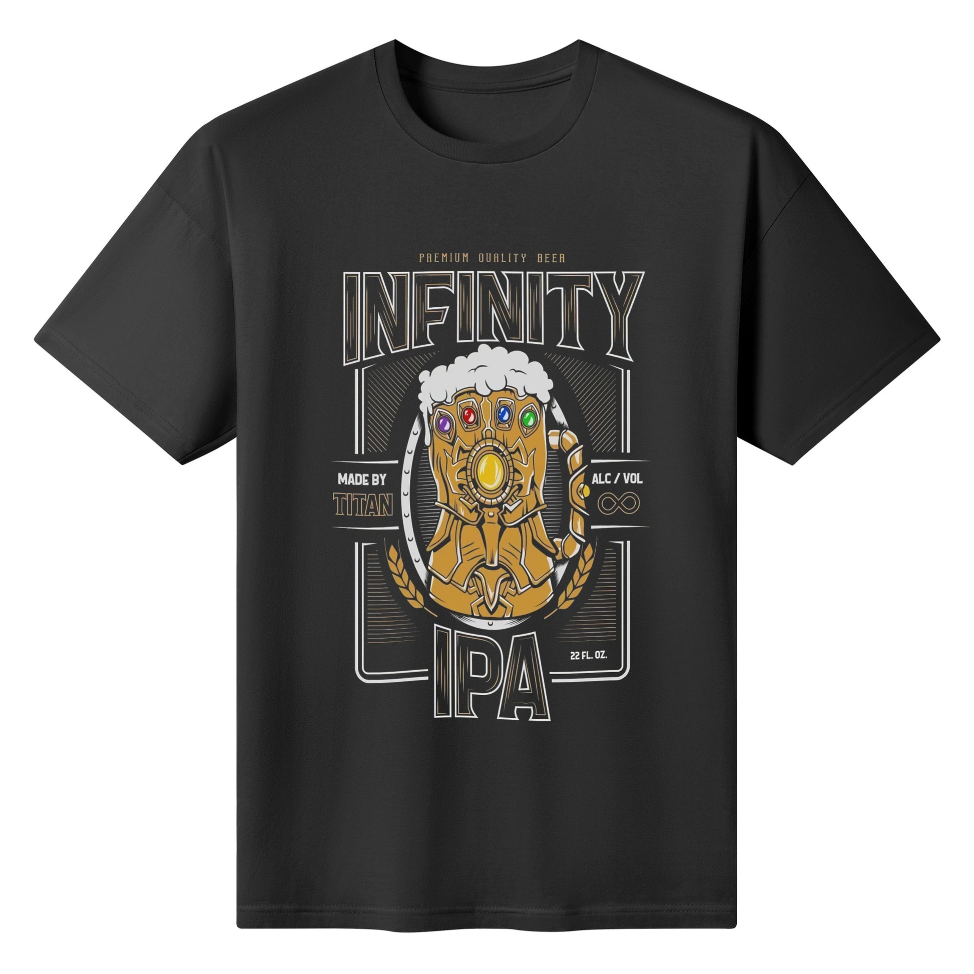 T-Shirt Infinity IPA craft beer DrinkandArt