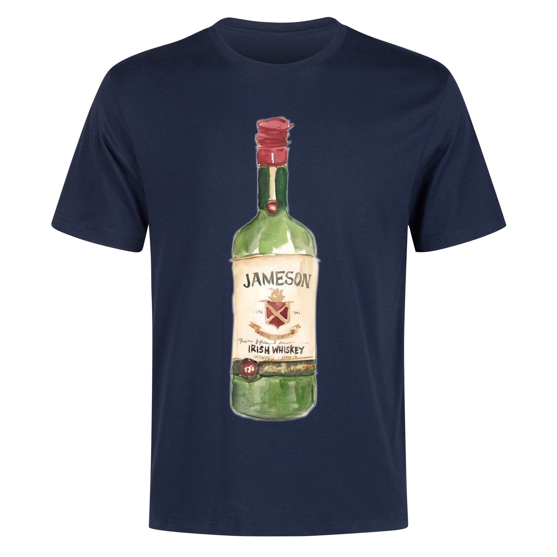 T-Shirt Jameson watercolor DrinkandArt