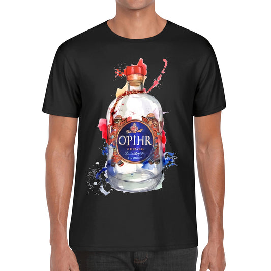 T-Shirt Opihr Gin watercolor DrinkandArt