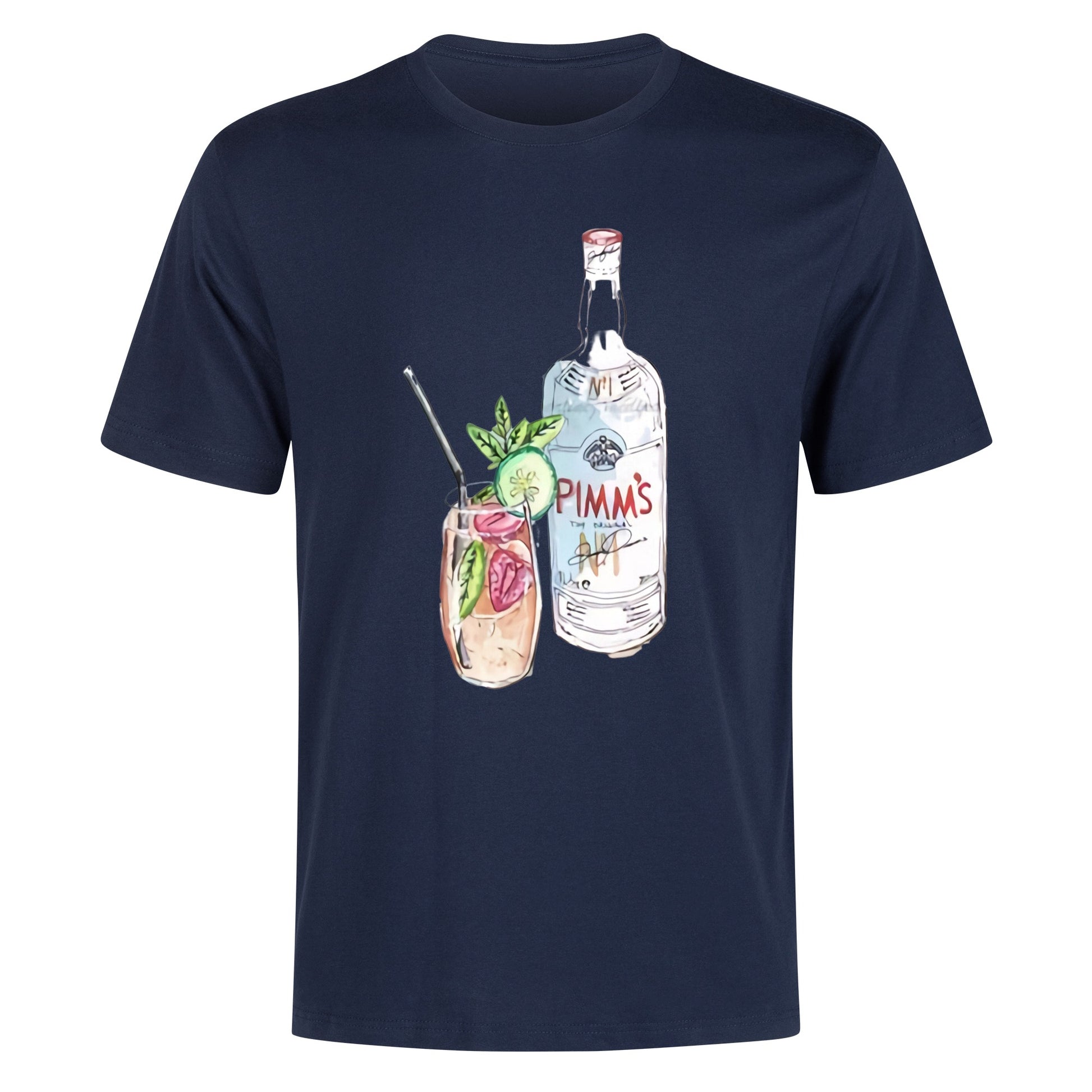 T-Shirt Pimms watercolor DrinkandArt