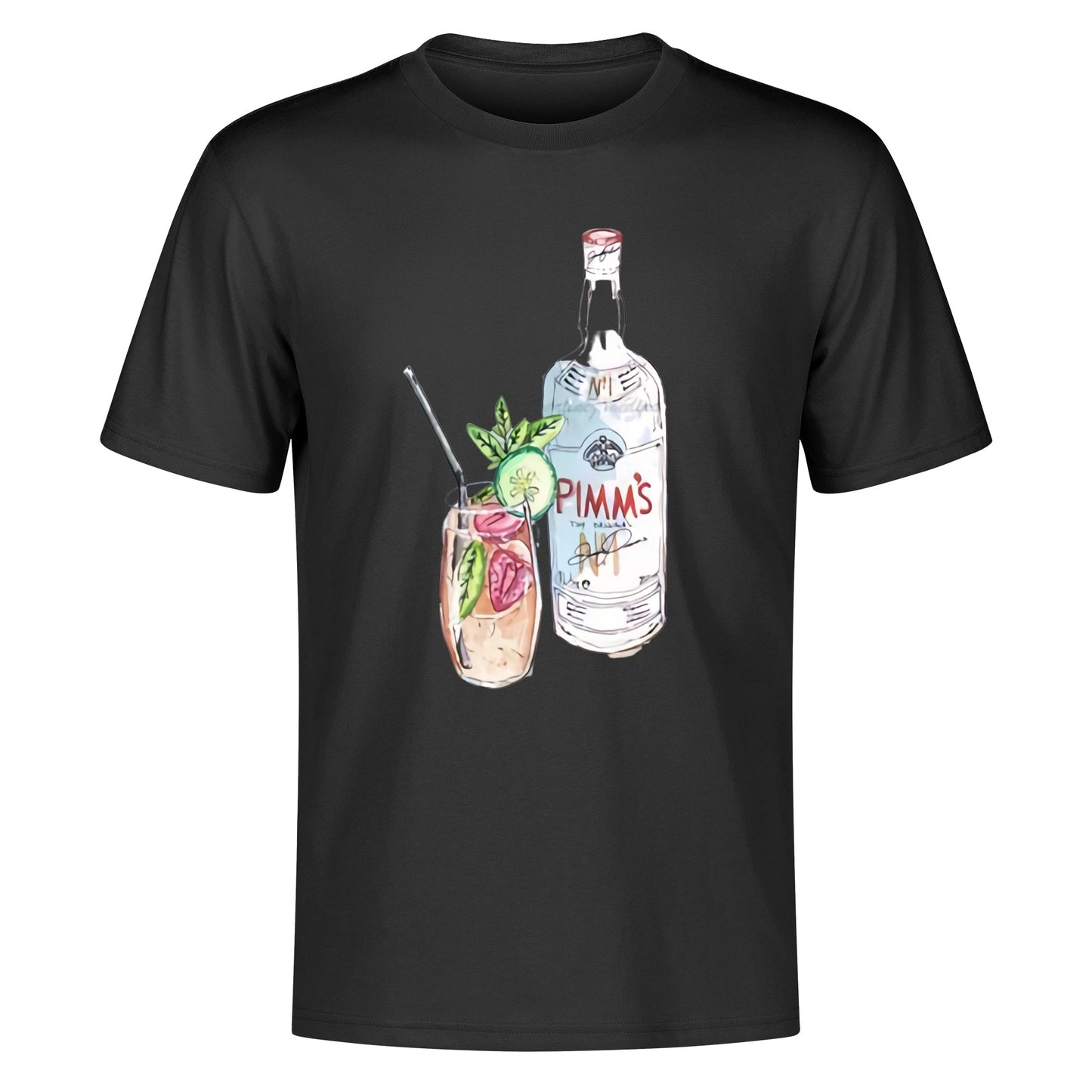 T-Shirt Pimms watercolor DrinkandArt