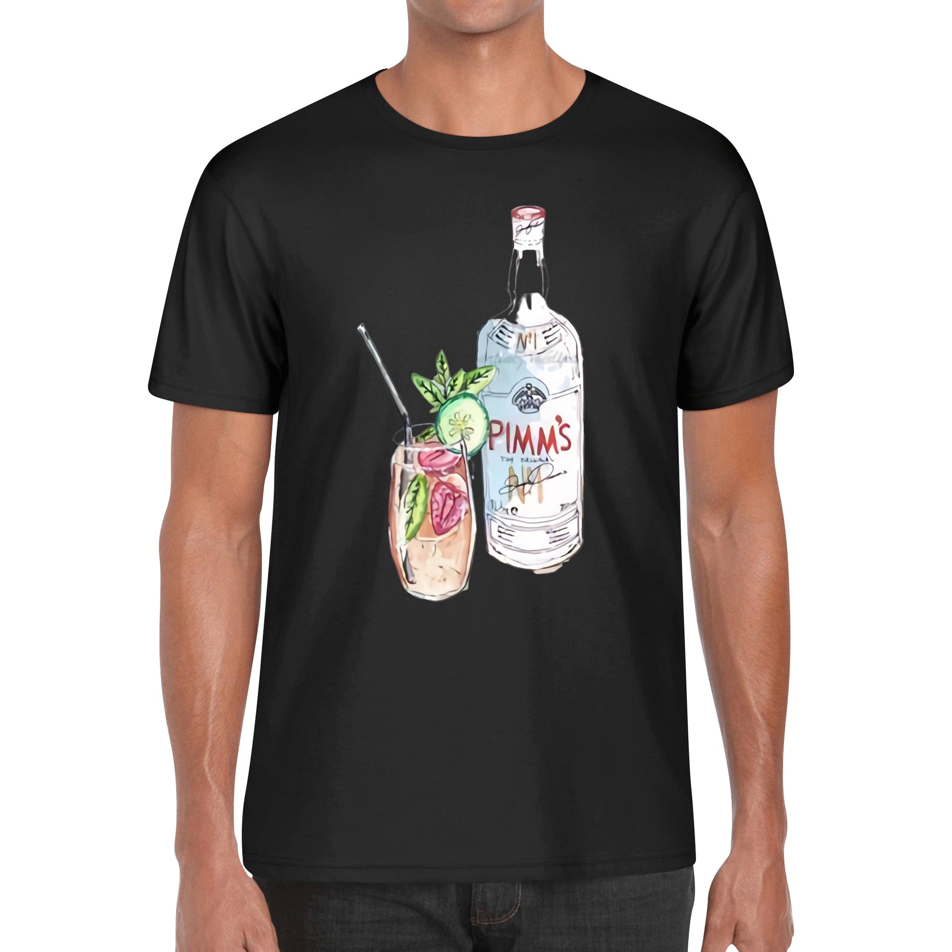 T-Shirt Pimms watercolor DrinkandArt