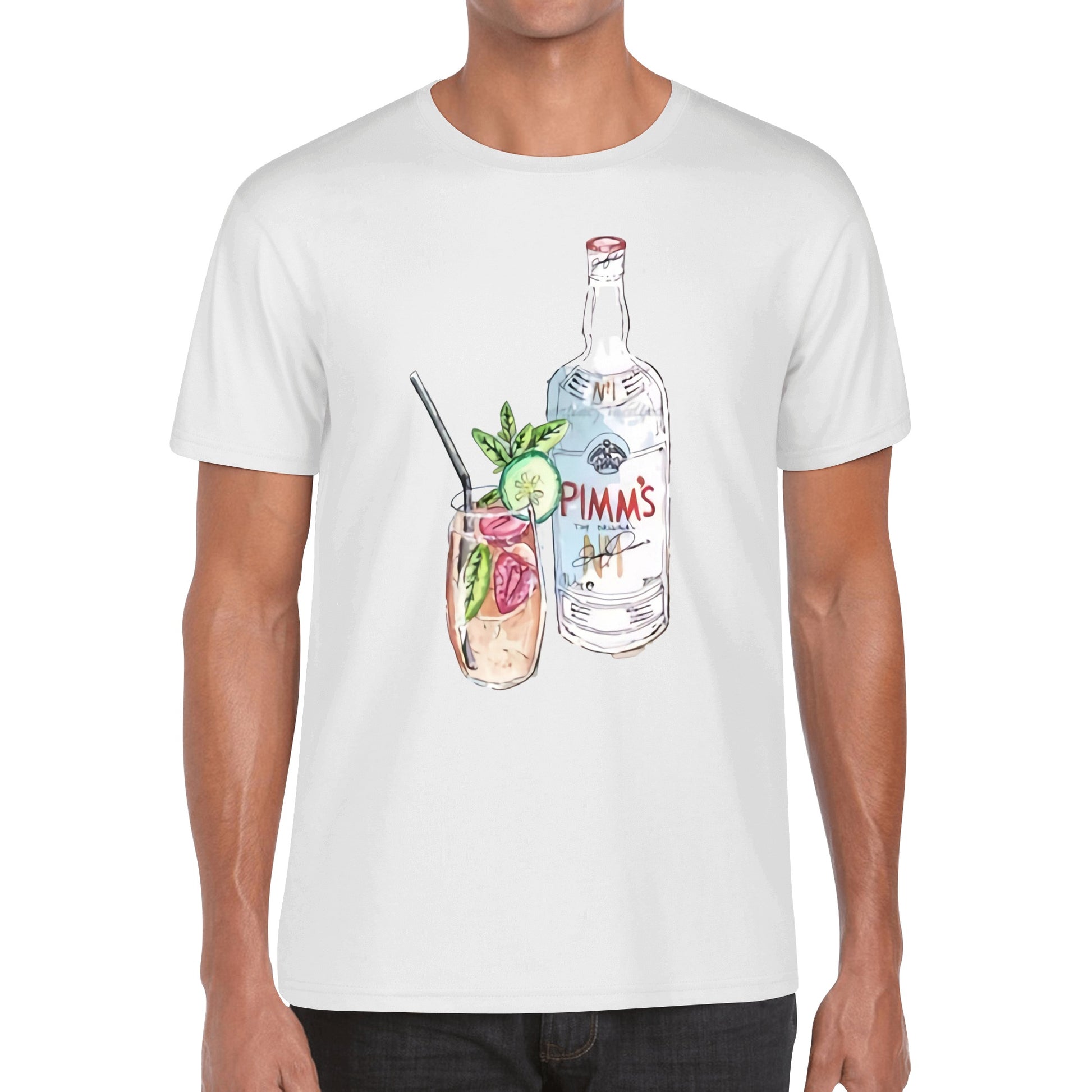 T-Shirt Pimms watercolor DrinkandArt