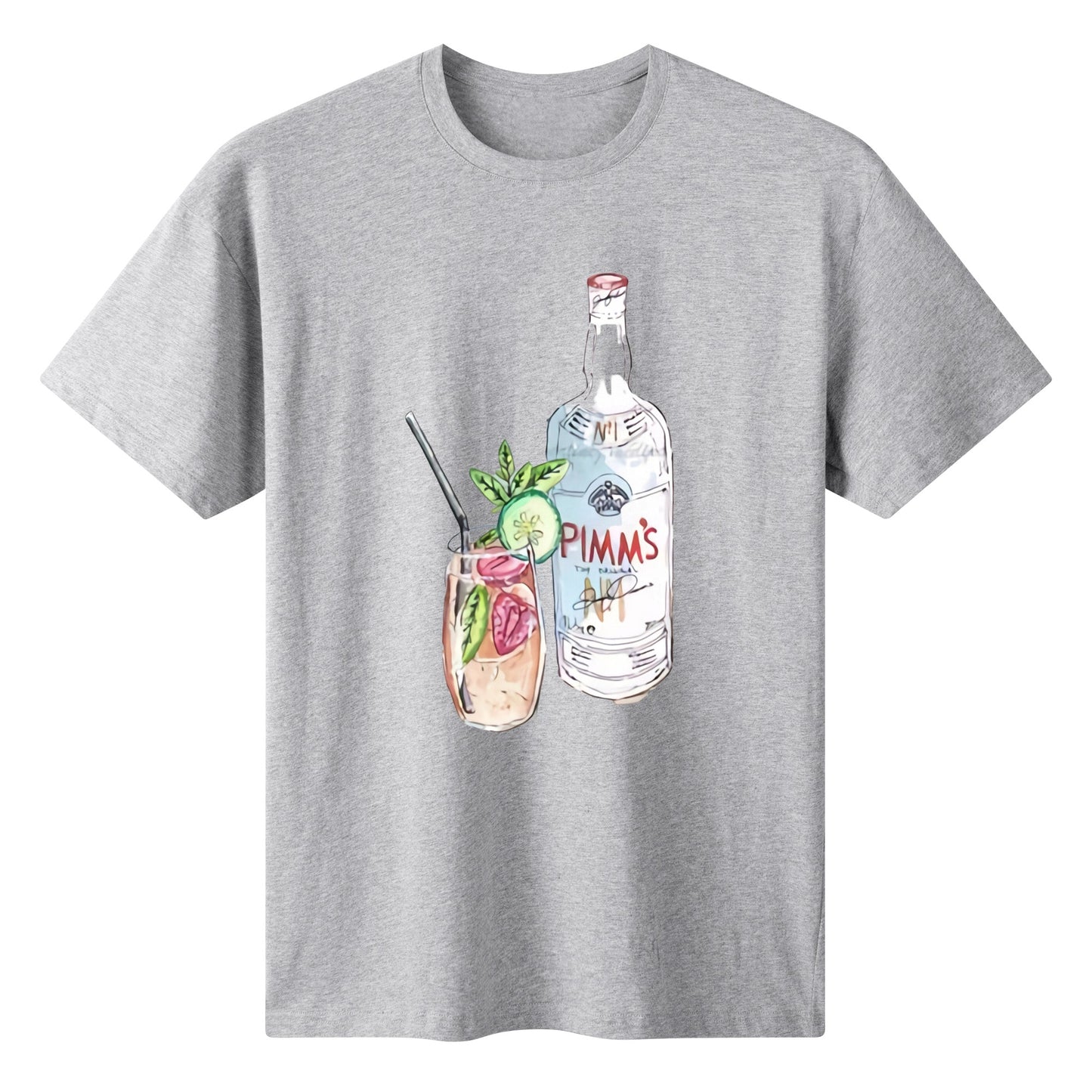 T-Shirt Pimms watercolor DrinkandArt