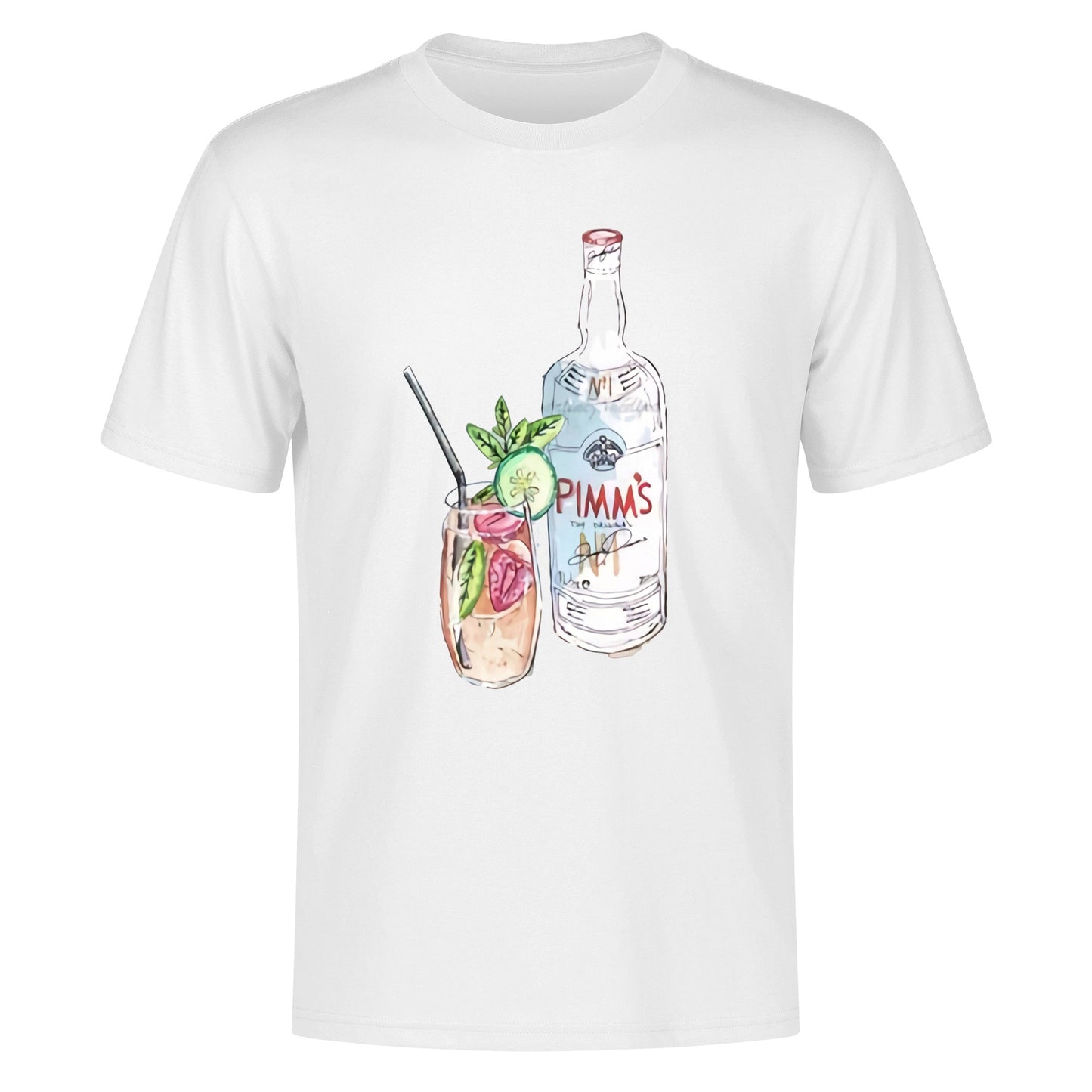 T-Shirt Pimms watercolor DrinkandArt