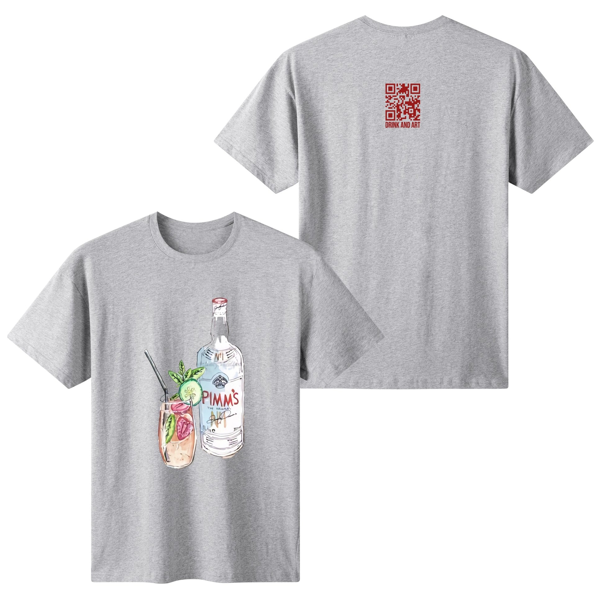 T-Shirt Pimms watercolor DrinkandArt