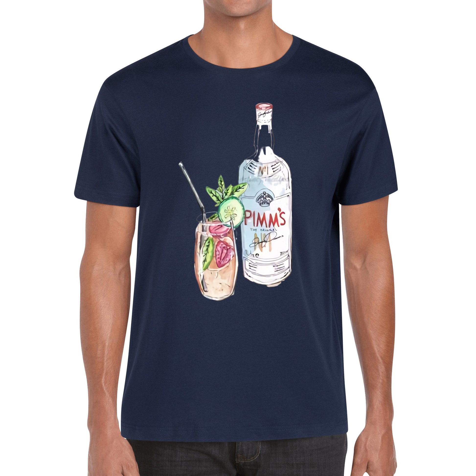 T-Shirt Pimms watercolor DrinkandArt