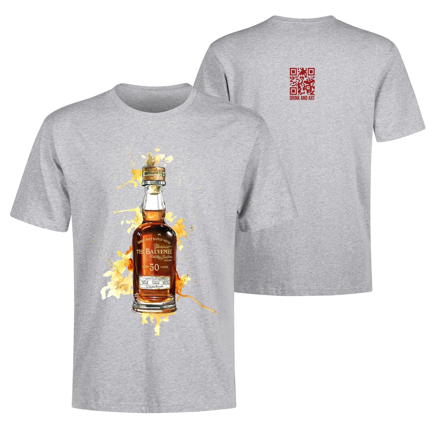 T-Shirt The Balvenie watercolor DrinkandArt