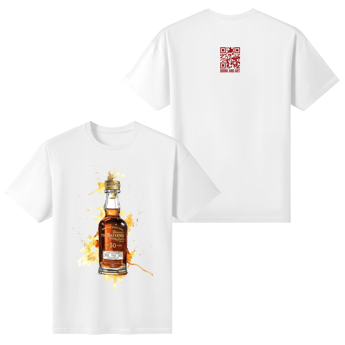 T-Shirt The Balvenie watercolor DrinkandArt