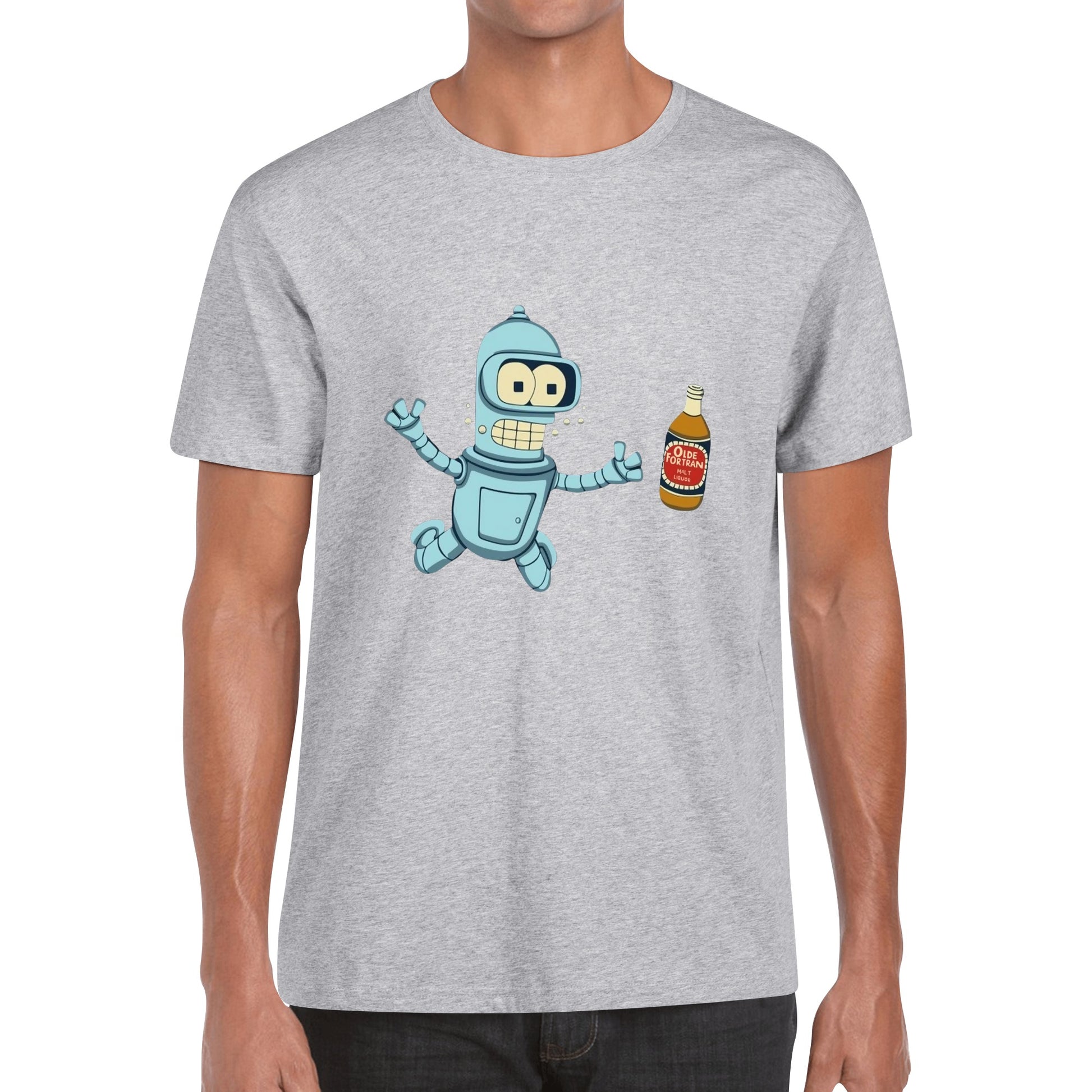 T-Shirt baby Bender satire DrinkandArt