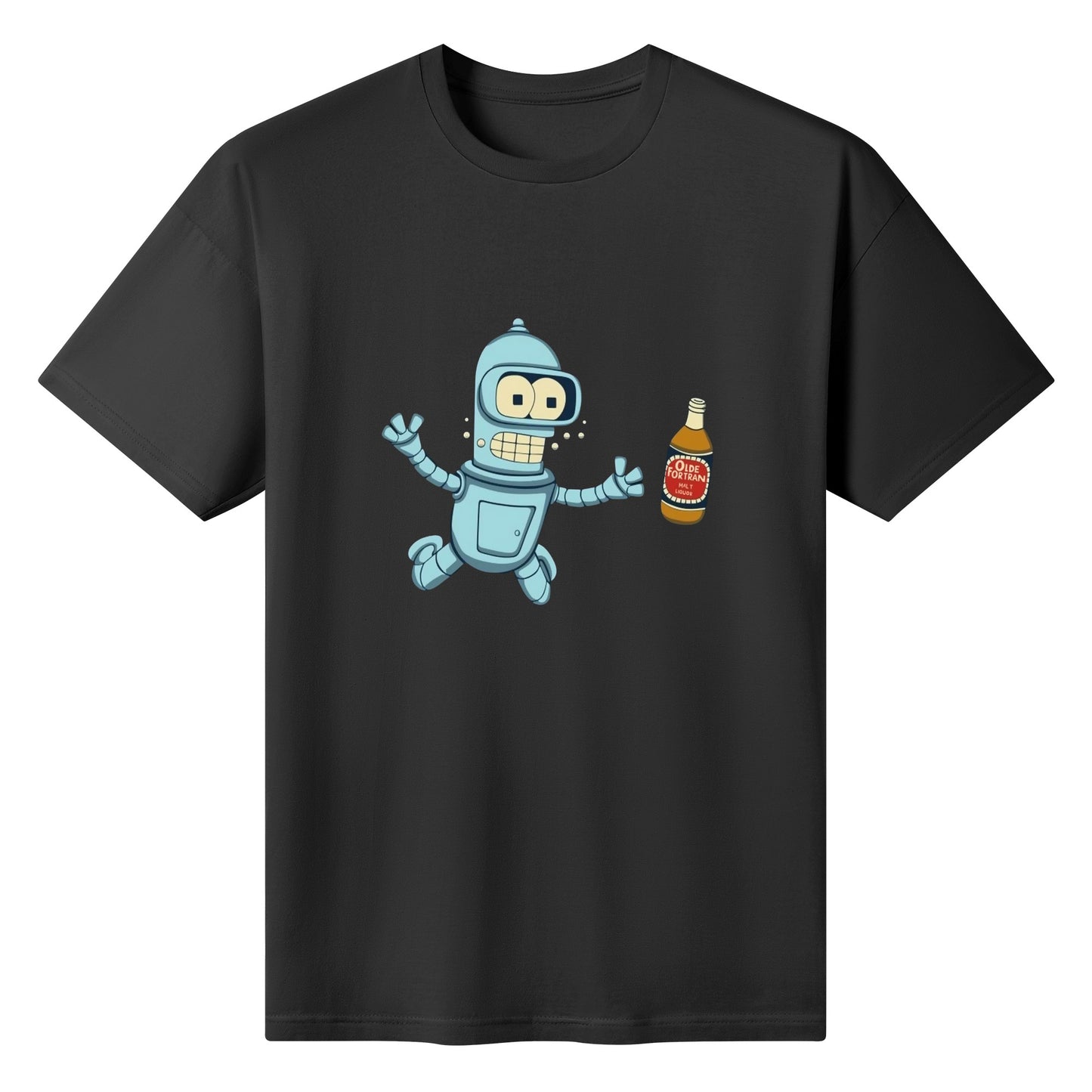 T-Shirt baby Bender satire DrinkandArt