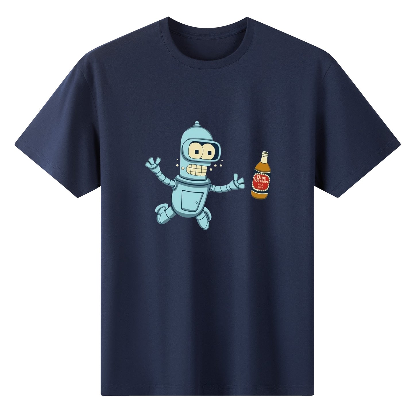 T-Shirt baby Bender satire DrinkandArt