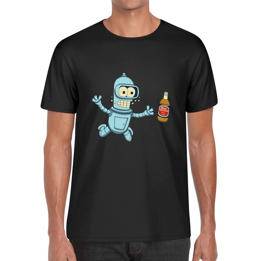 T-Shirt baby Bender satire DrinkandArt