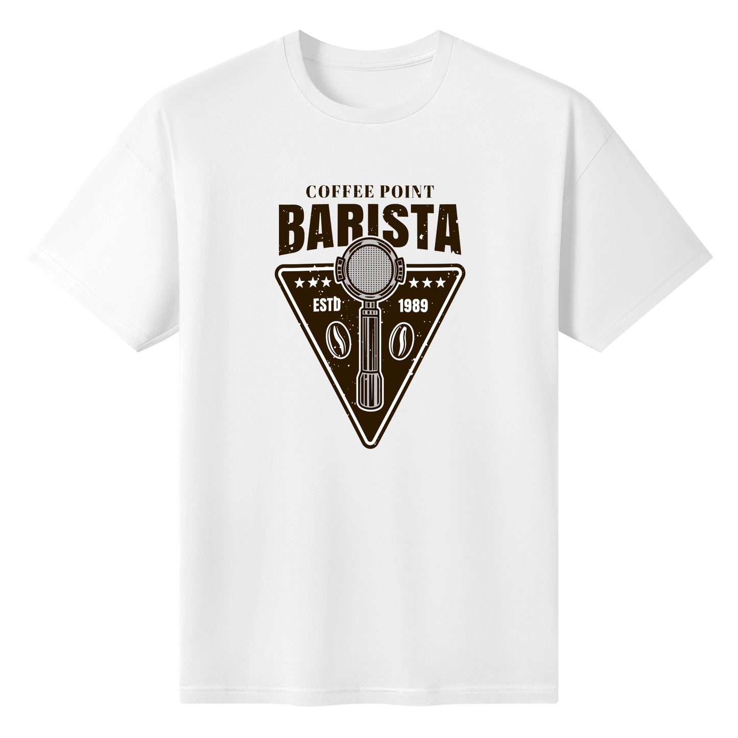 T-Shirt barista coffe point logo DrinkandArt