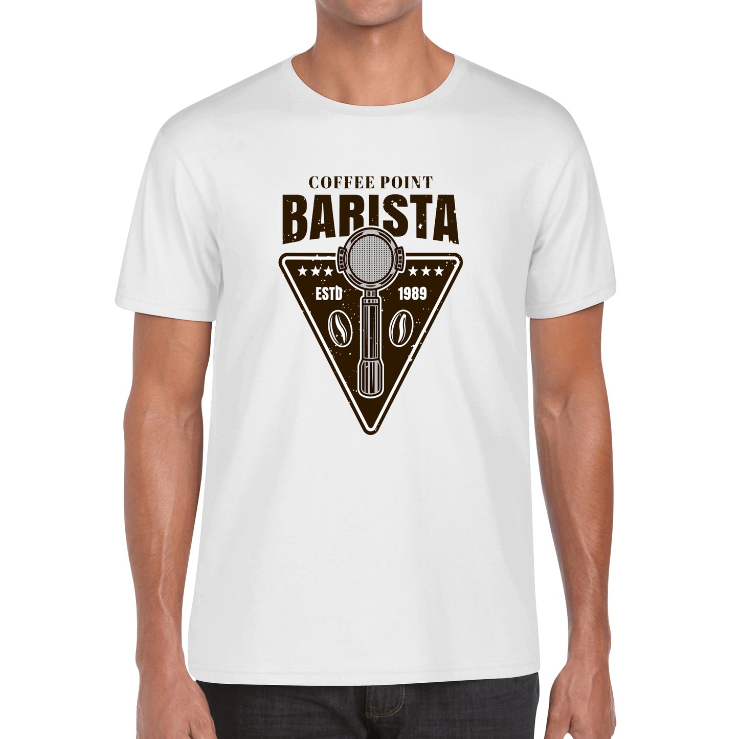 T-Shirt barista coffe point logo DrinkandArt