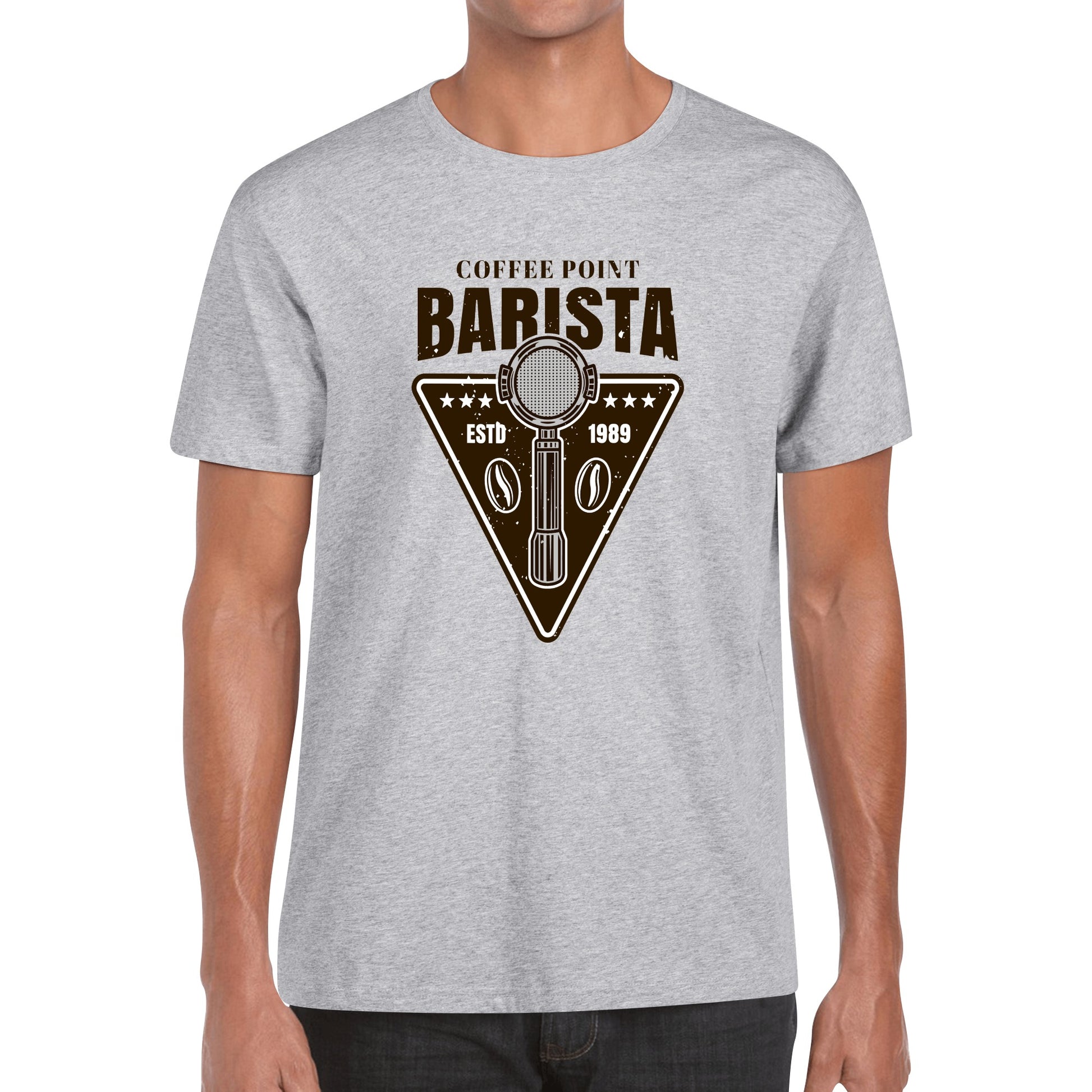 T-Shirt barista coffe point logo DrinkandArt