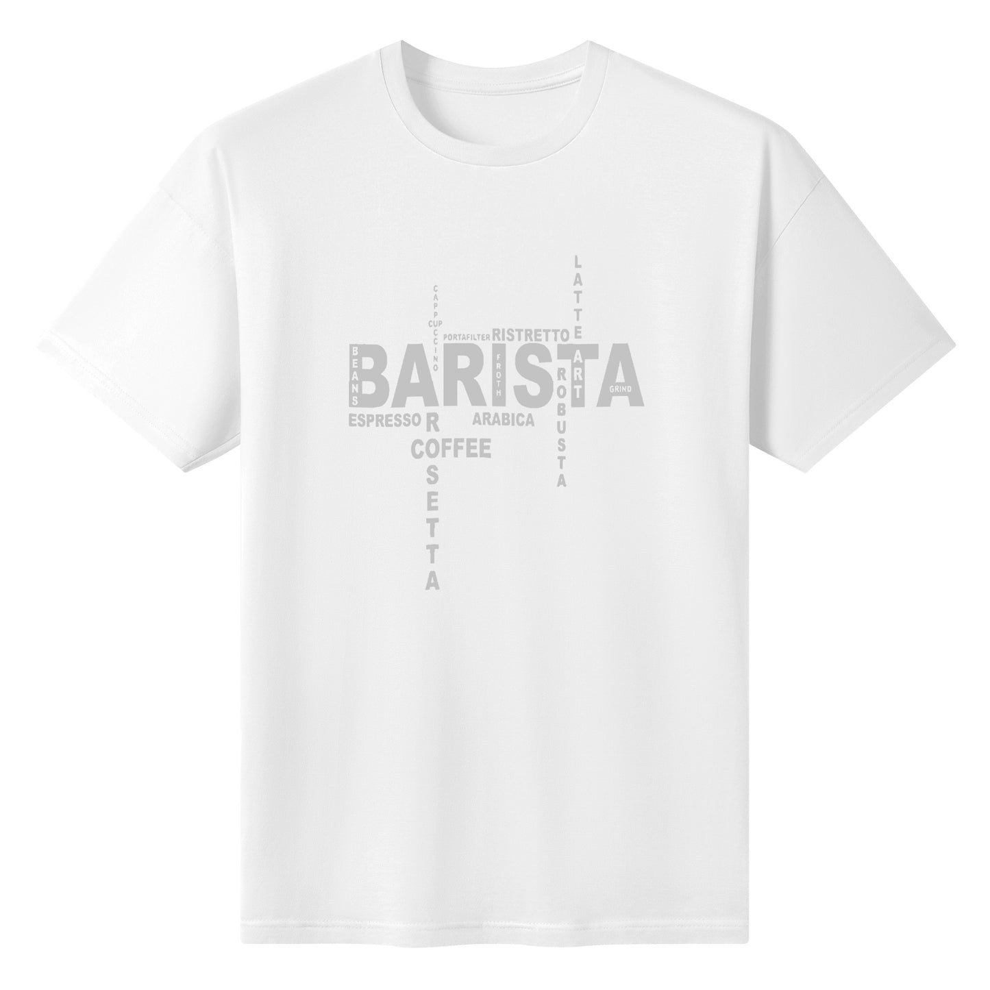 T-Shirt barista types of coffee DrinkandArt