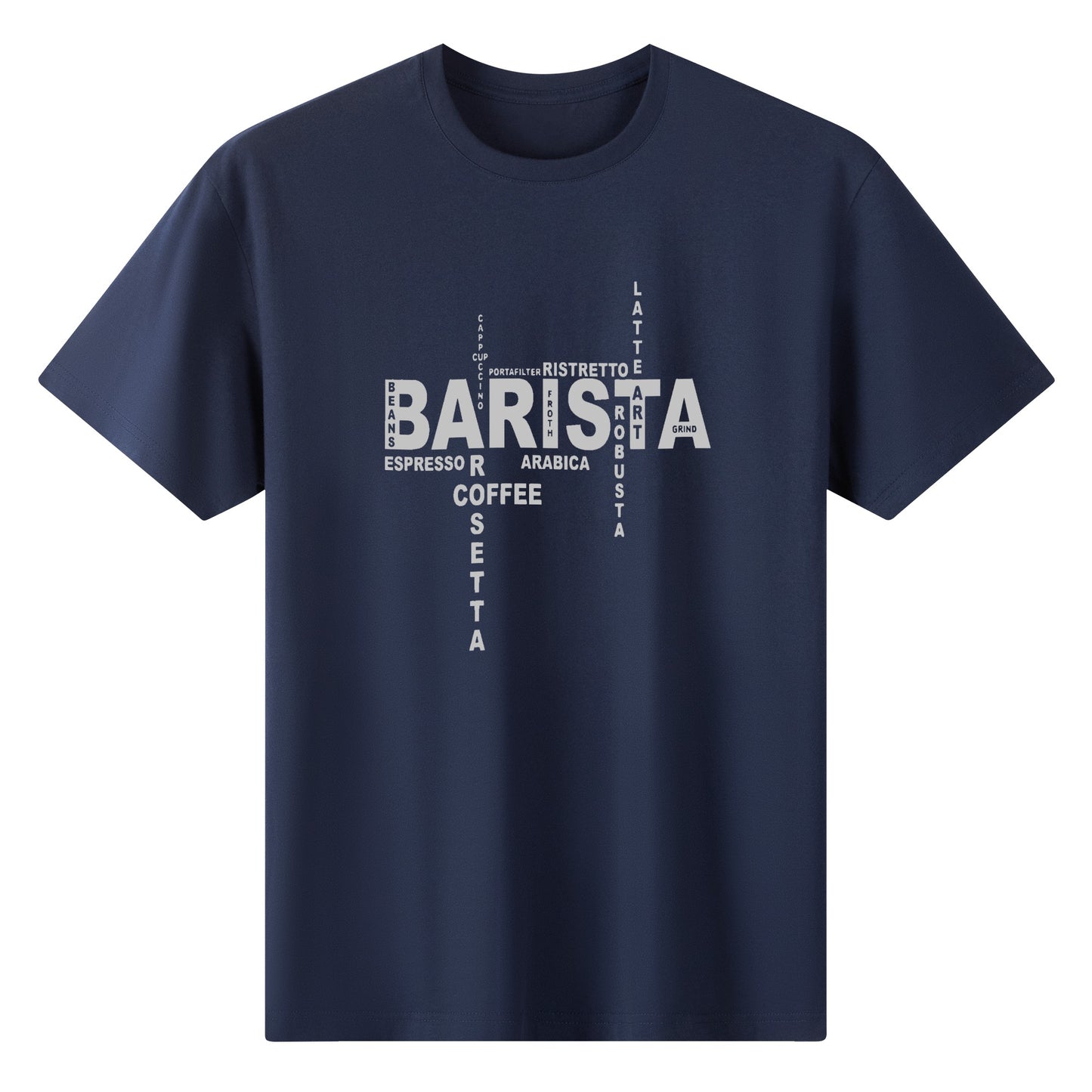 T-Shirt barista types of coffee DrinkandArt
