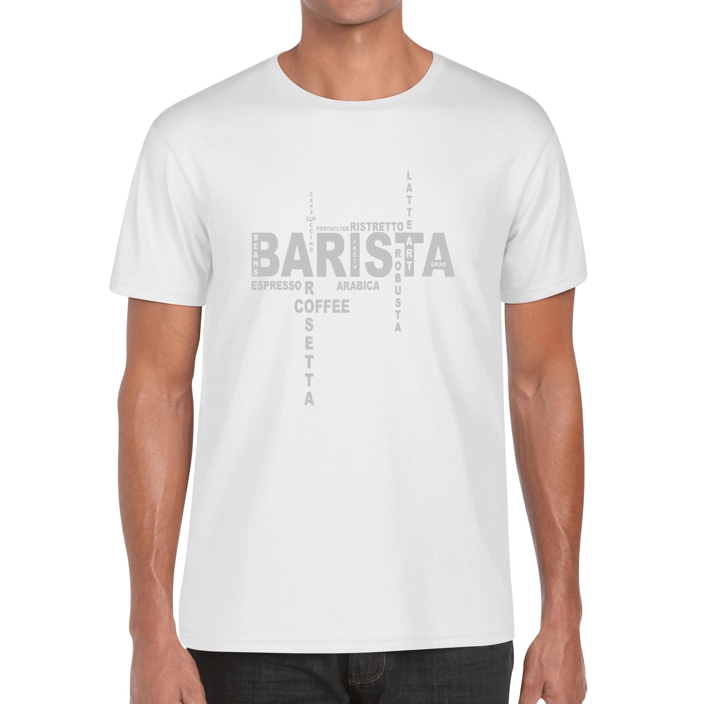 T-Shirt barista types of coffee DrinkandArt