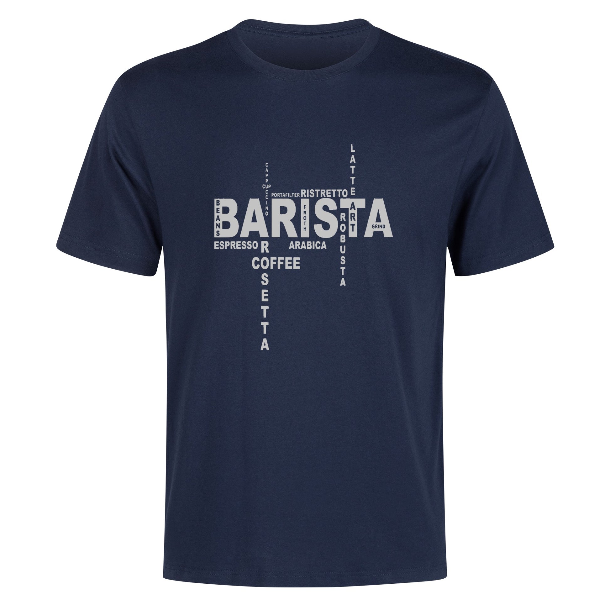 T-Shirt barista types of coffee DrinkandArt