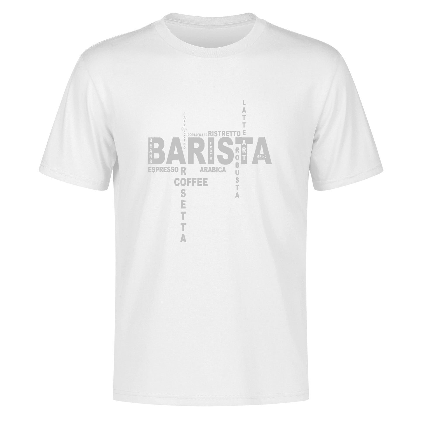 T-Shirt barista types of coffee DrinkandArt