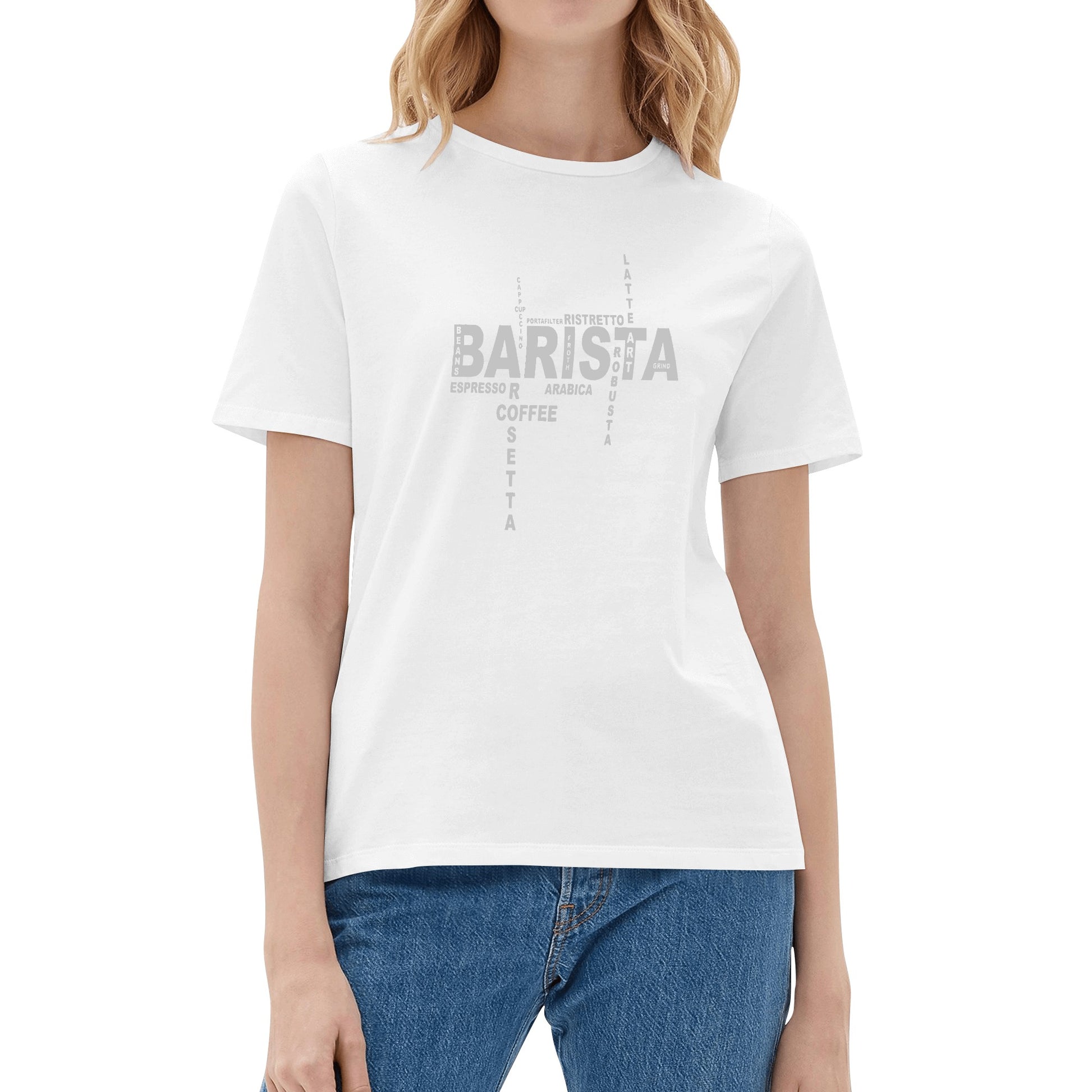 T-Shirt barista types of coffee DrinkandArt