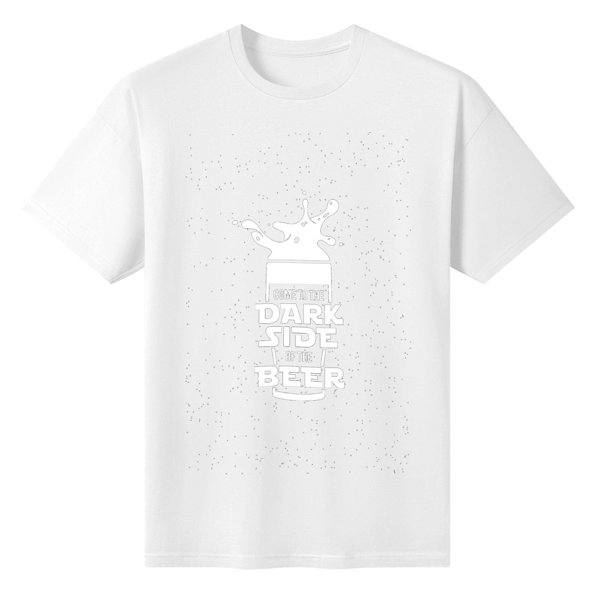 T-Shirt come to the dark side of the beer DrinkandArt