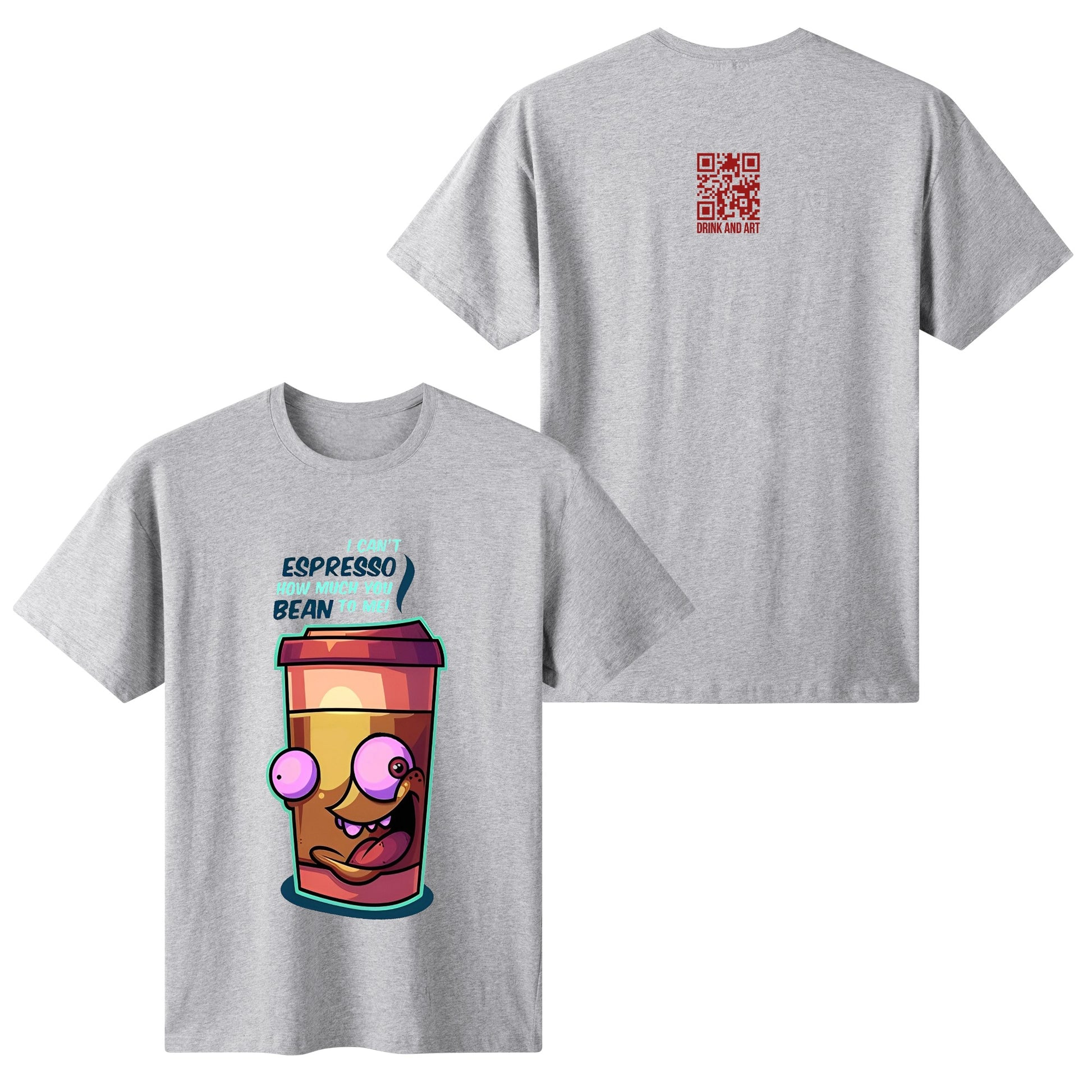 T-Shirt crazy espresso DrinkandArt