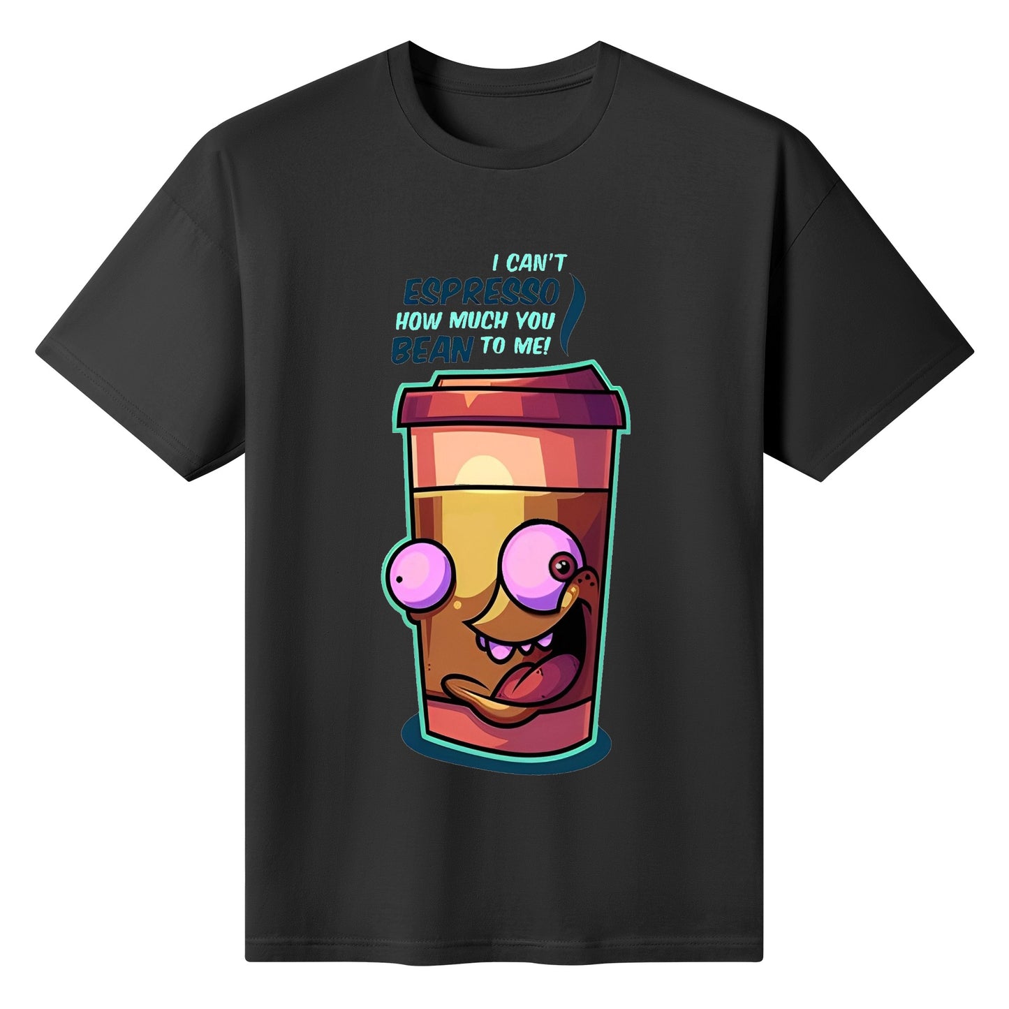 T-Shirt crazy espresso DrinkandArt