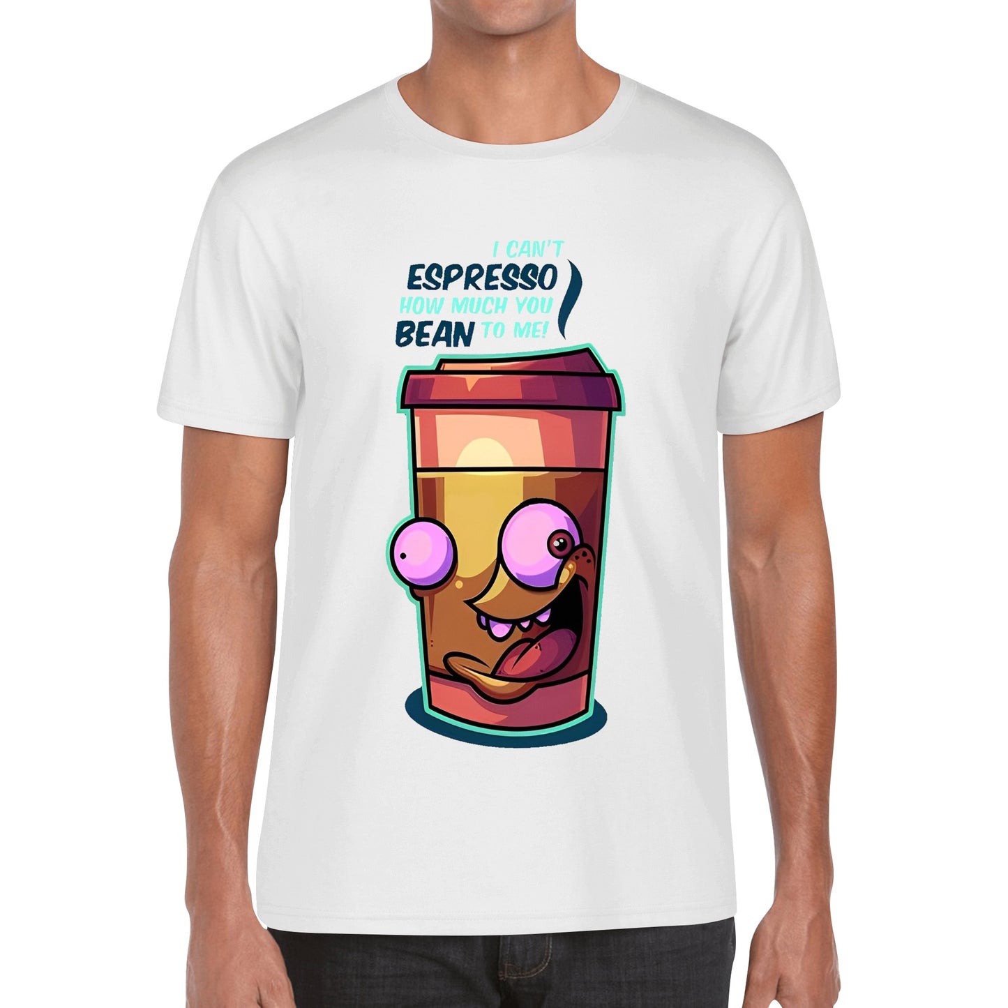 T-Shirt crazy espresso DrinkandArt